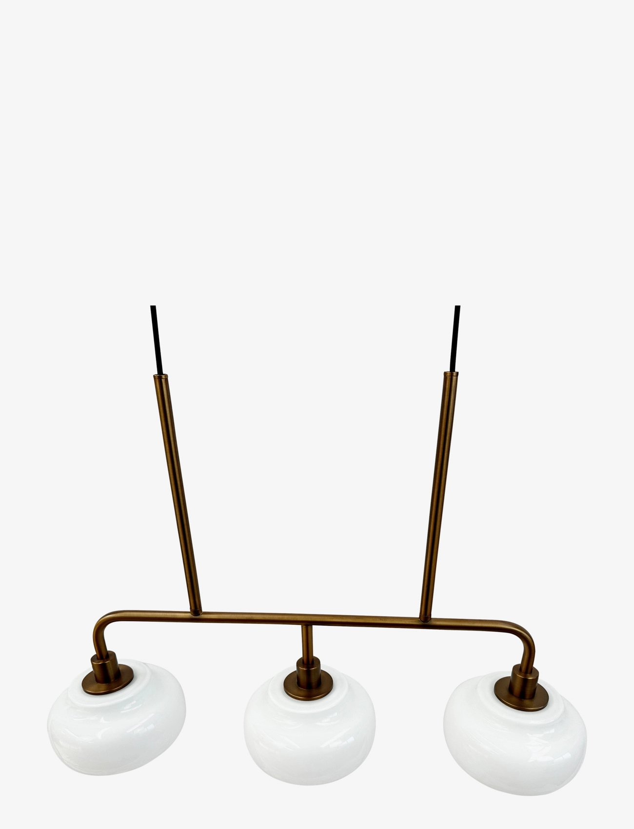 Dyberg Larsen - Ossett long table pendant Opal / bronze - pendellampor - opal / bronze - 3