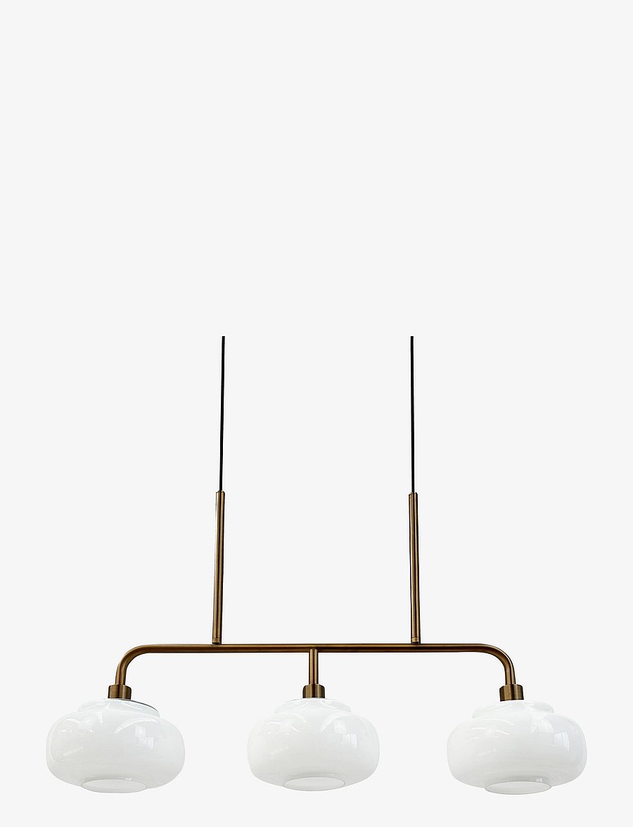 Dyberg Larsen - Ossett Long Table Pendant - pendellampen - opal / bronze - 4