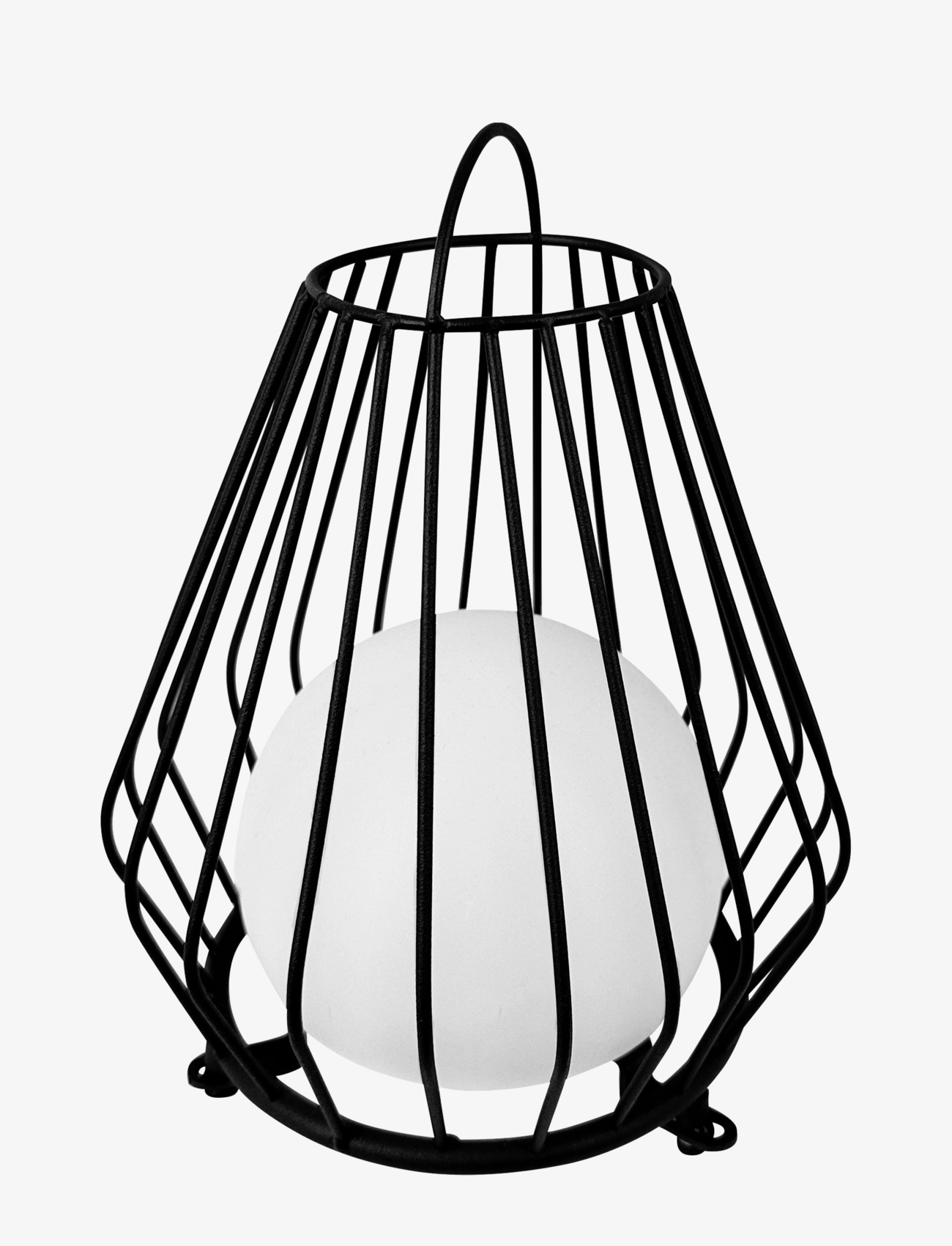 DYBERG LARSEN Evesham Outdoor Lampe Sort Medium Schwarz - H38CM - Unisex