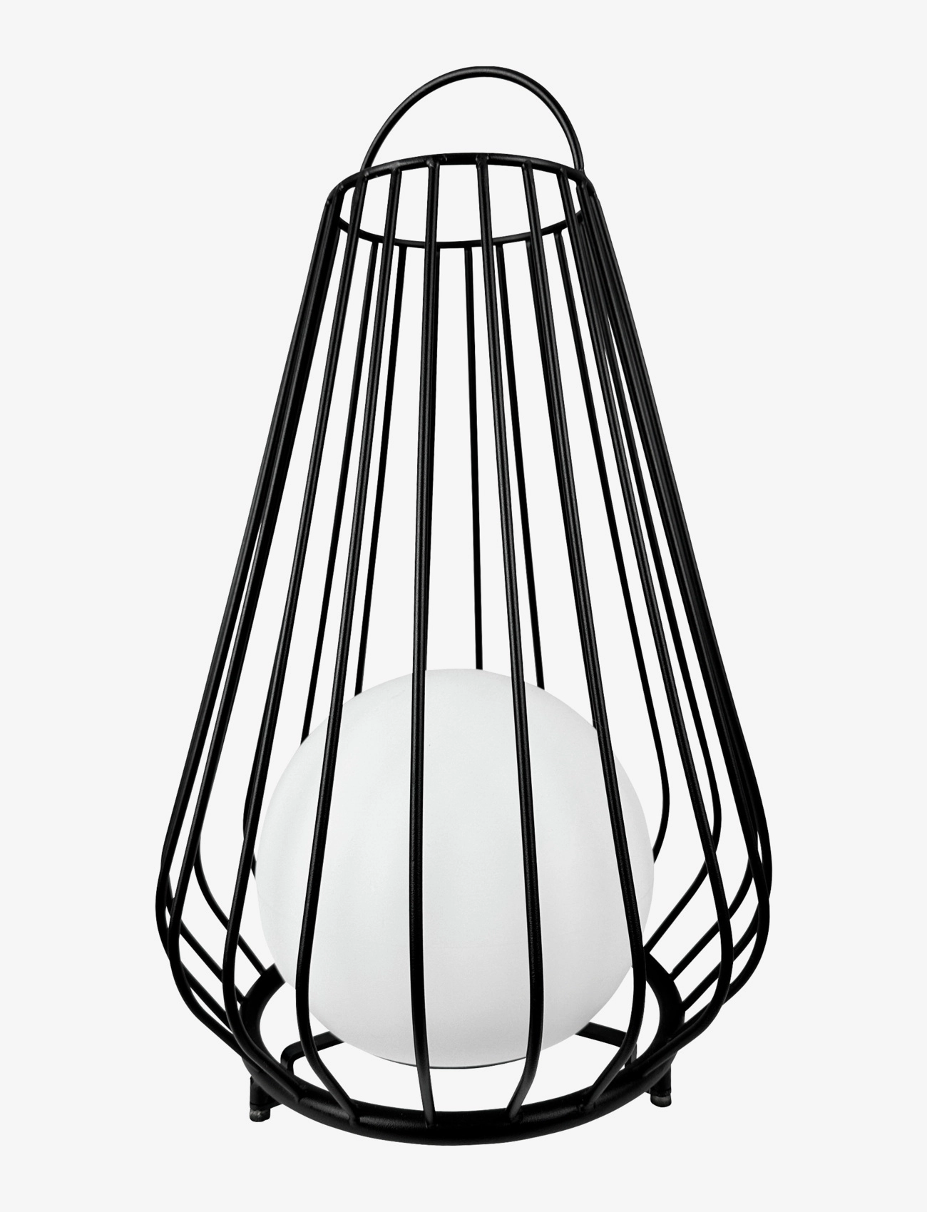 DYBERG LARSEN Evesham Outdoor Lampe Sort Large Schwarz - H48CM - Unisex
