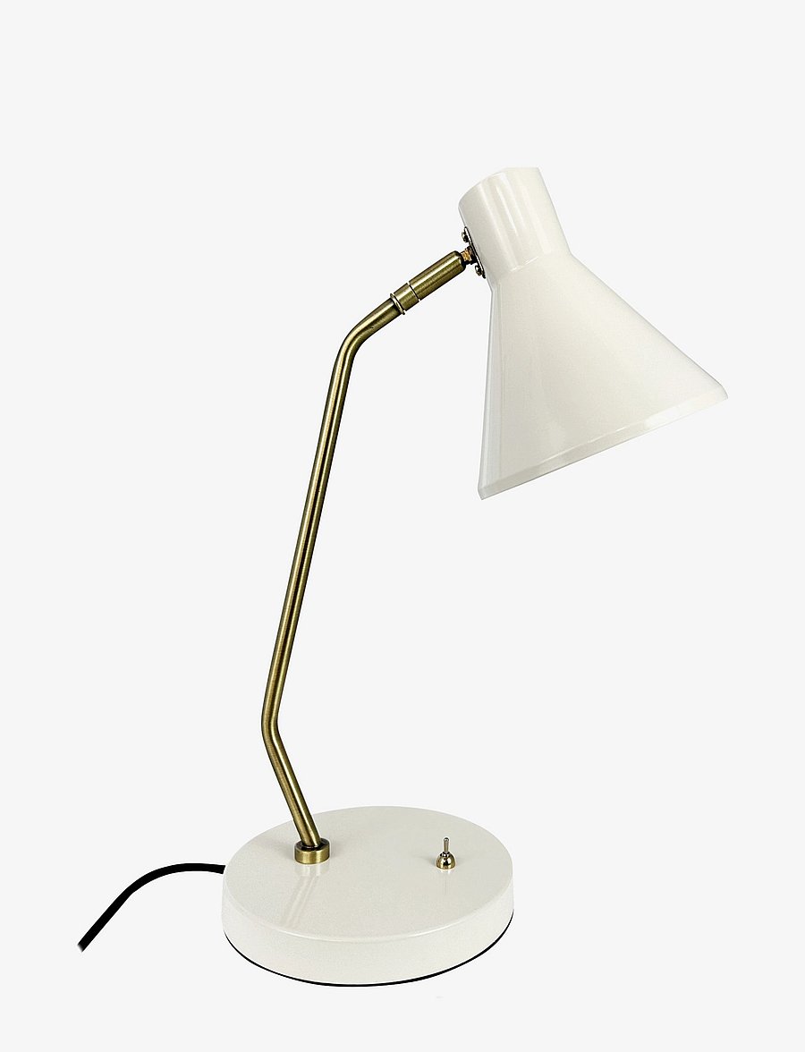 Dyberg Larsen - Sleep Table lamp Kit white - laualambid - shiny white/antique brass - 1