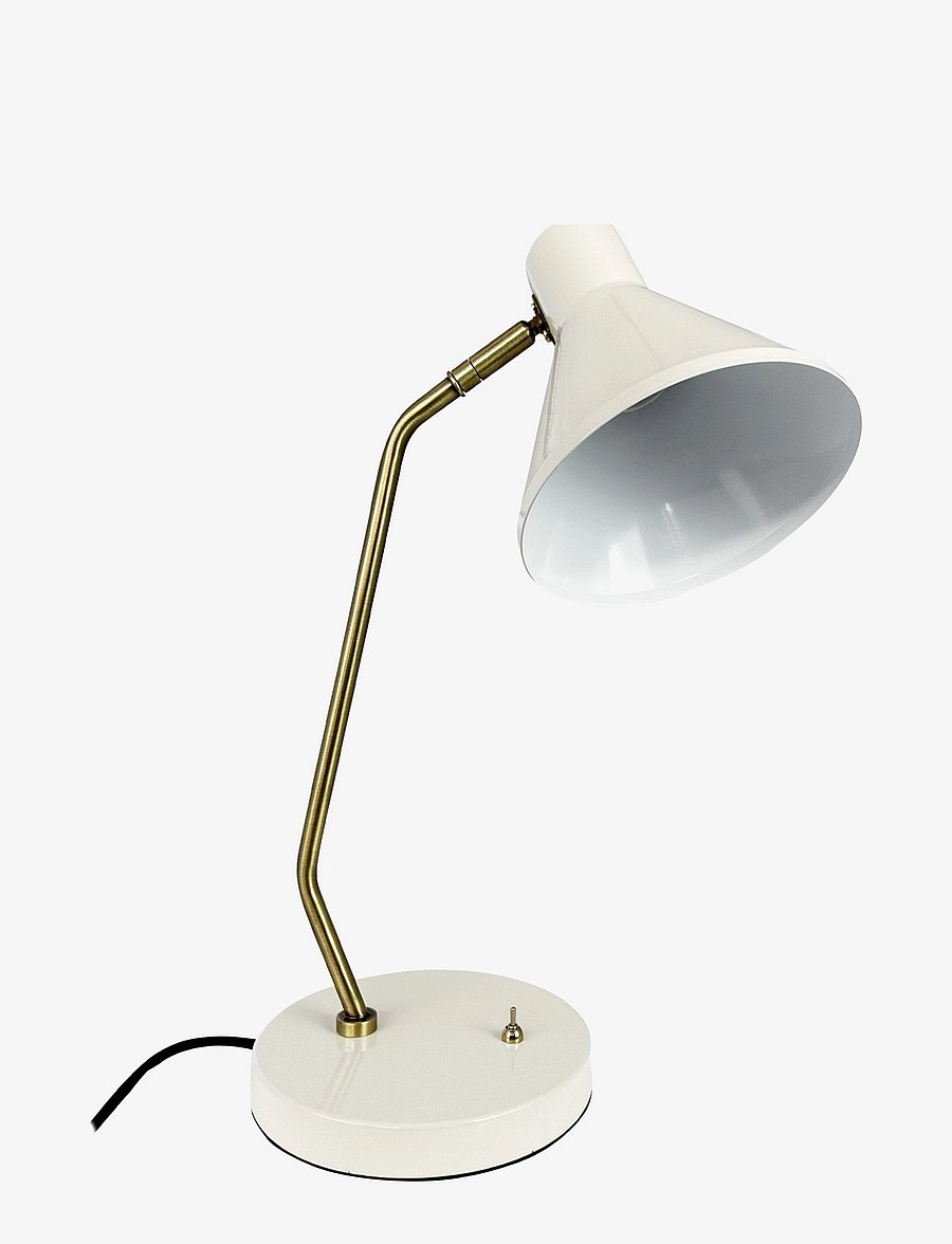 Dyberg Larsen - Sleep Table lamp Kit white - laualambid - shiny white/antique brass - 3