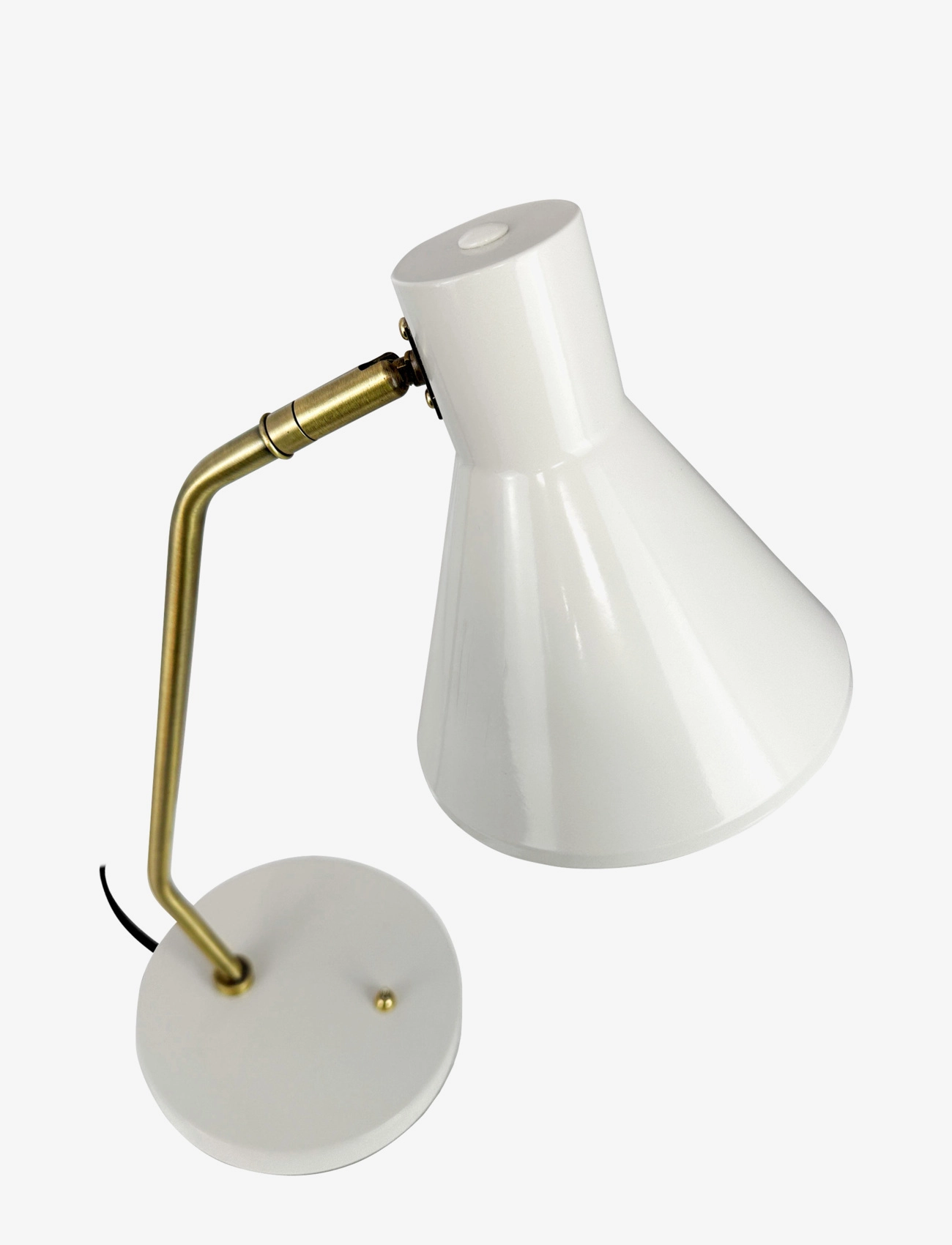 Dyberg Larsen - Sleep Table lamp Kit white - table lamps - shiny white/antique brass - 4