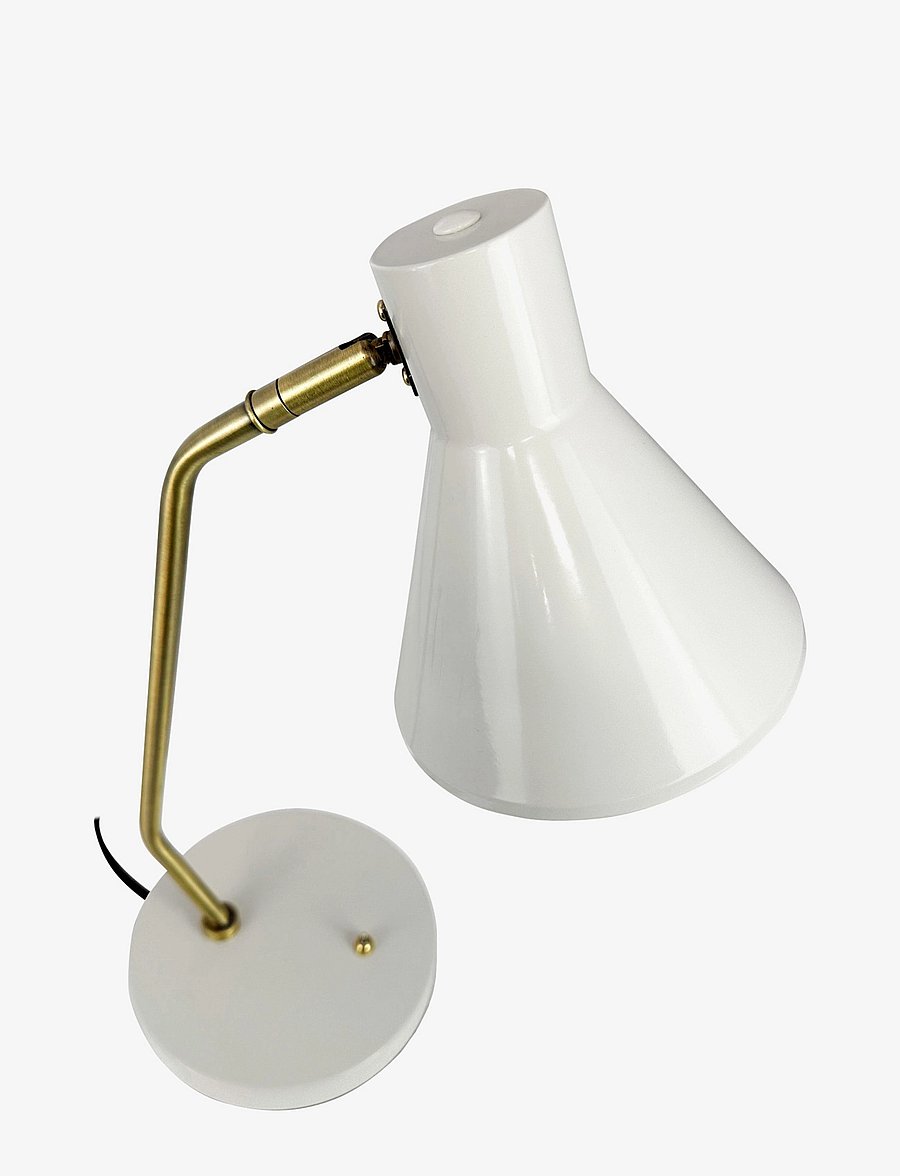 Dyberg Larsen - Sleep Table lamp Kit white - laualambid - shiny white/antique brass - 4