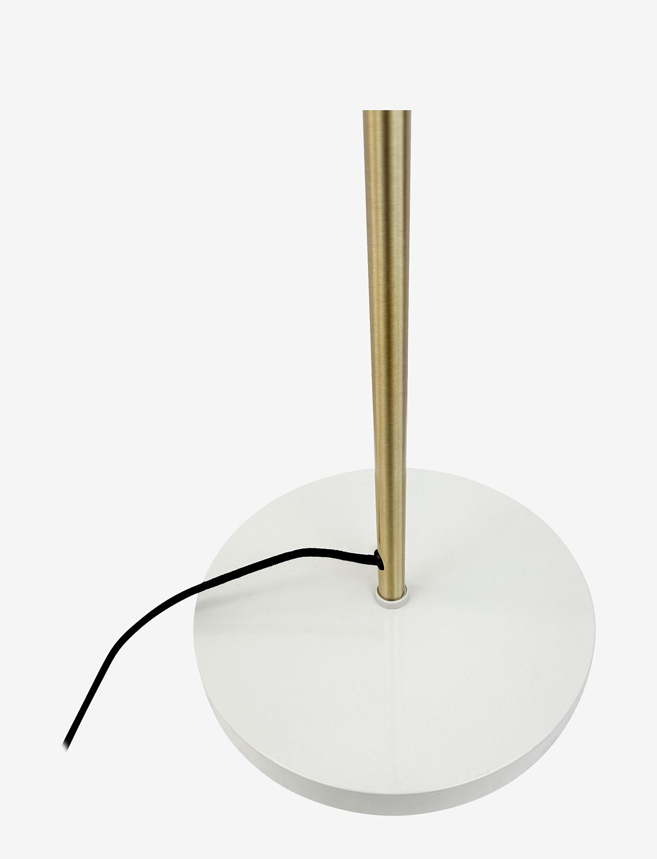 Dyberg Larsen - Sleep Floor lamp Kit white - golvlampor - shiny white/antique brass - 3