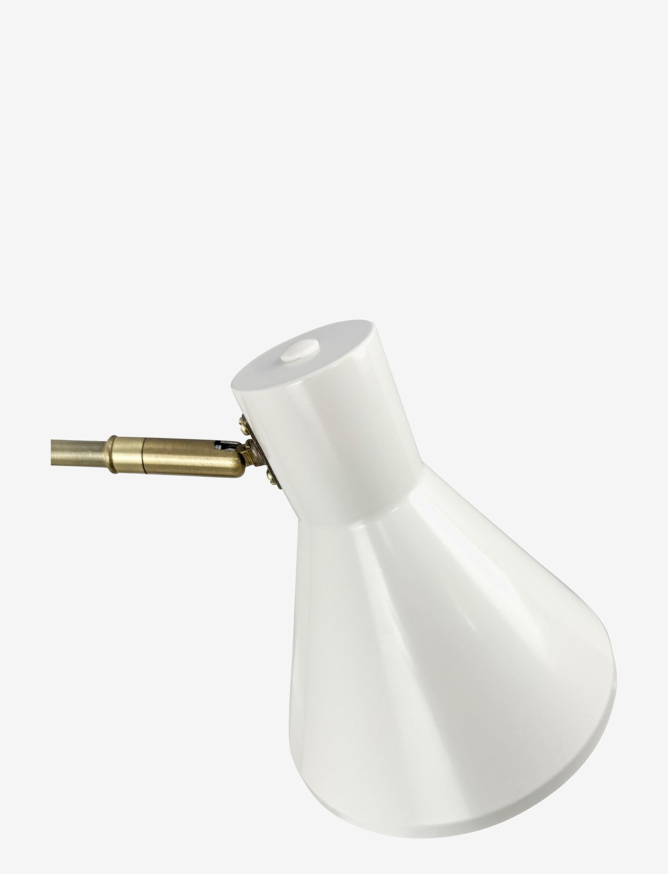 Dyberg Larsen - Sleep Wall lamp Kit white - wandleuchten - shiny white/antique brass - 3