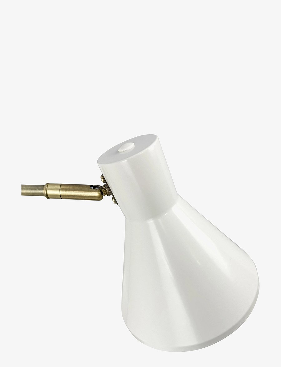 Dyberg Larsen - Sleep Wall lamp Kit white - wandleuchten - shiny white/antique brass - 2