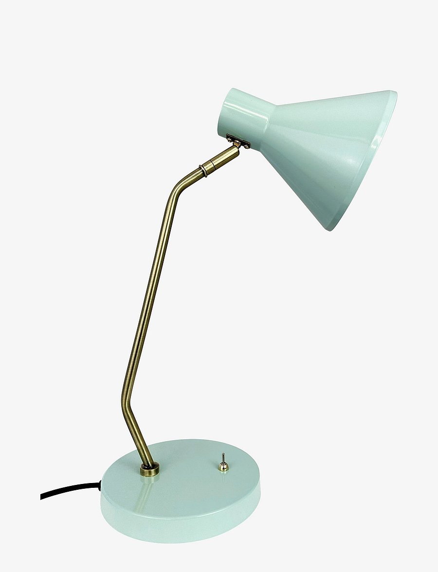 Dyberg Larsen - Sleep table lamp Mint Indoor - schreibtisch- & tischlampen - shiny mint/antique brass - 3