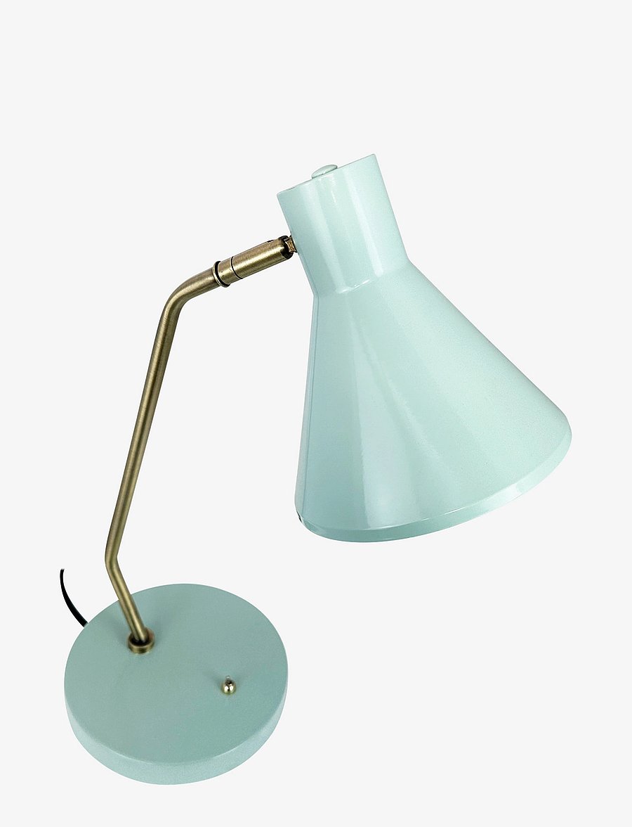 Dyberg Larsen - Sleep table lamp Mint Indoor - schreibtisch- & tischlampen - shiny mint/antique brass - 4