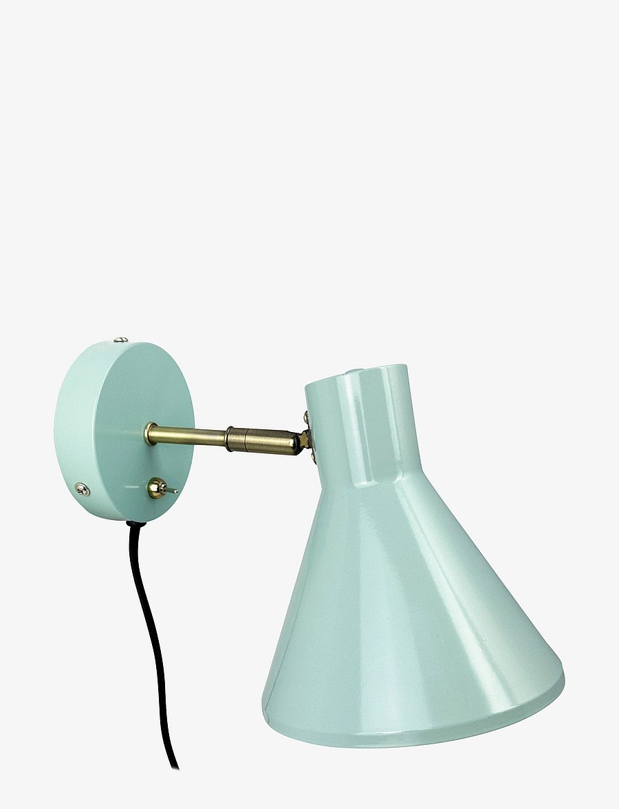 Dyberg Larsen - Sleep Wall lamp Mint Indoor - seinalambid - shiny mint/antique brass - 2