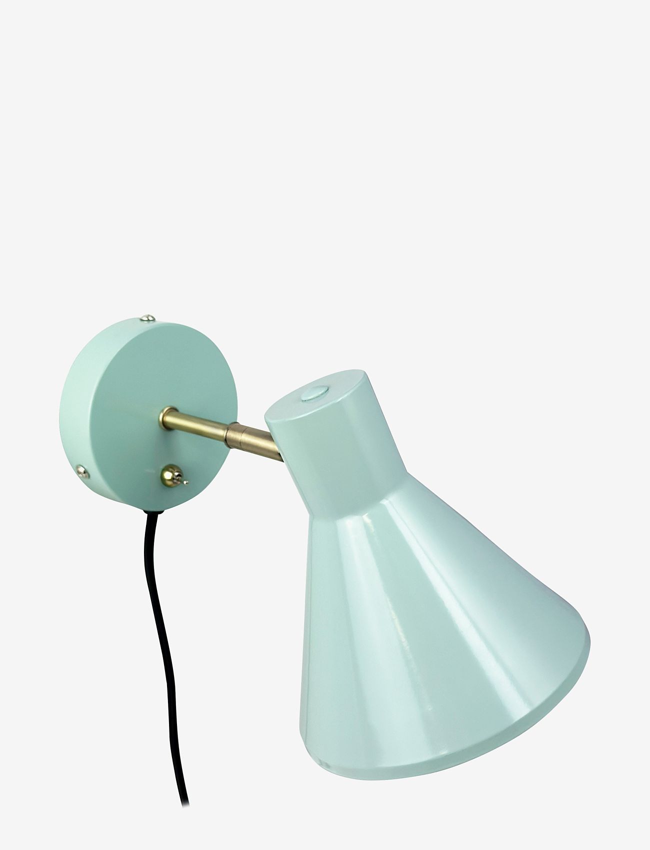 Dyberg Larsen - Sleep Wall lamp Mint Indoor - wandleuchten - shiny mint/antique brass - 2
