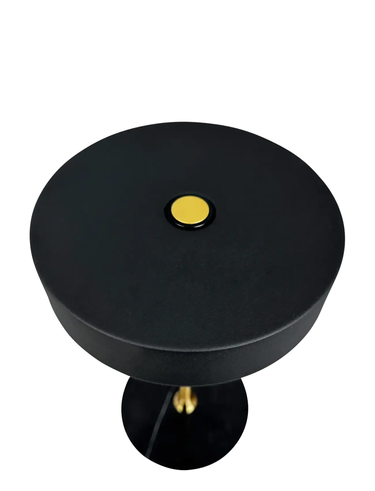 Dyberg Larsen - MOONLIGHT LED rechargeable table lamp black, brass, marble - kannettavat valaisimet - black - 4