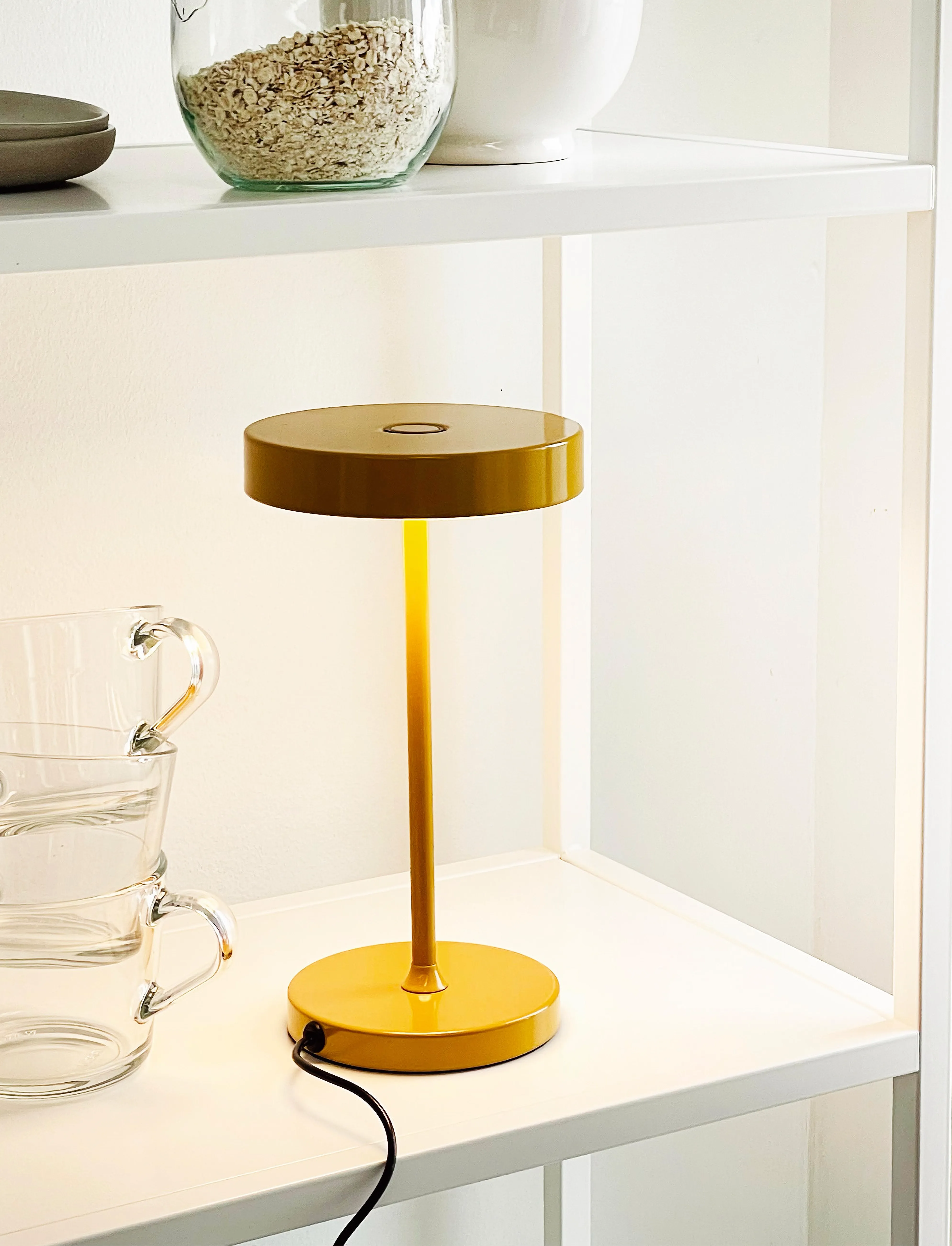Dyberg Larsen Starlight 230V Bordlampe Curry, 25.5X14X14, Orange, Lamper > Bordlamper, Unisex