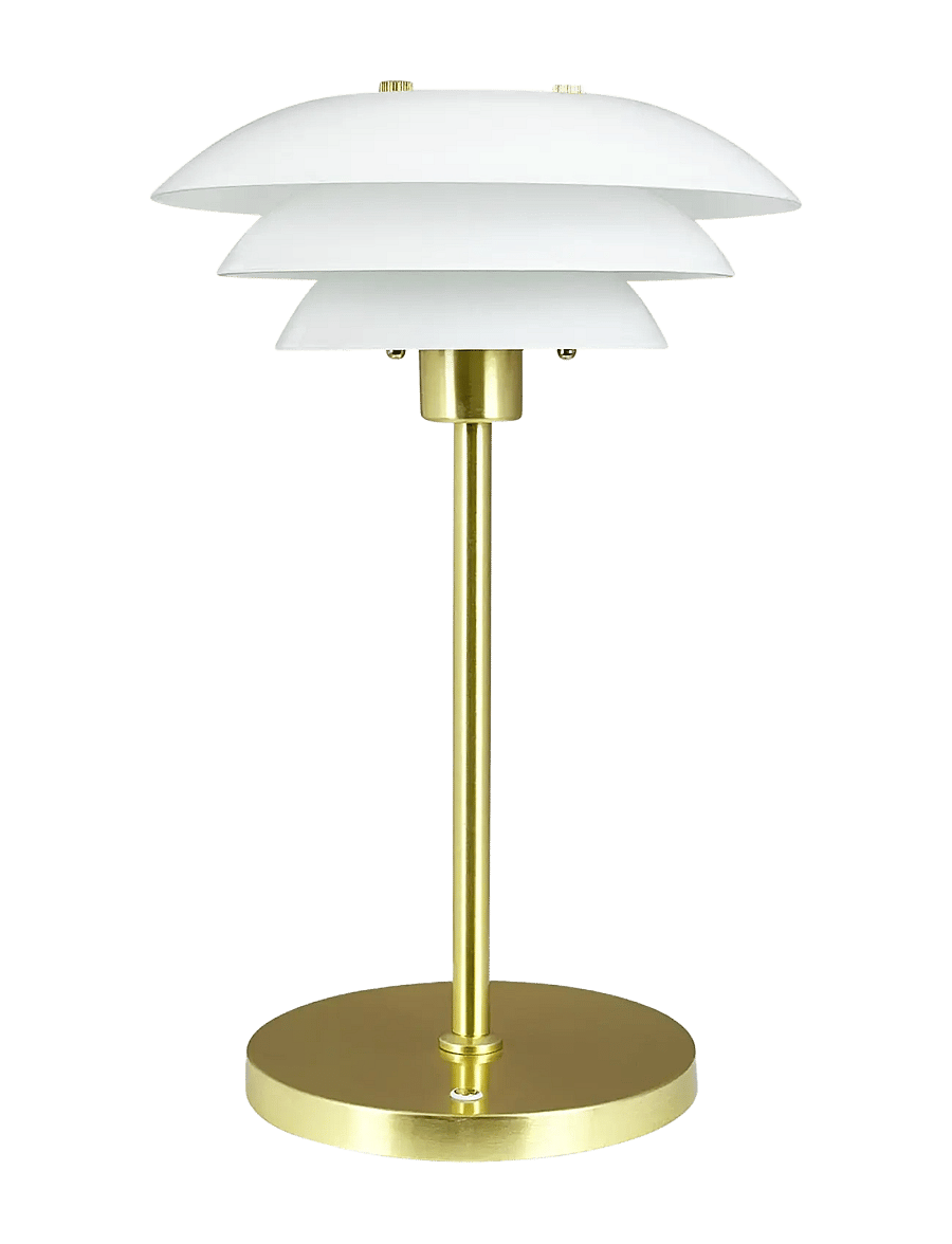 Dyberg Larsen - DL20 LED Opal Brass Table lamp rechargeable - kaasaskantavad lambid - opal/ brass - 1