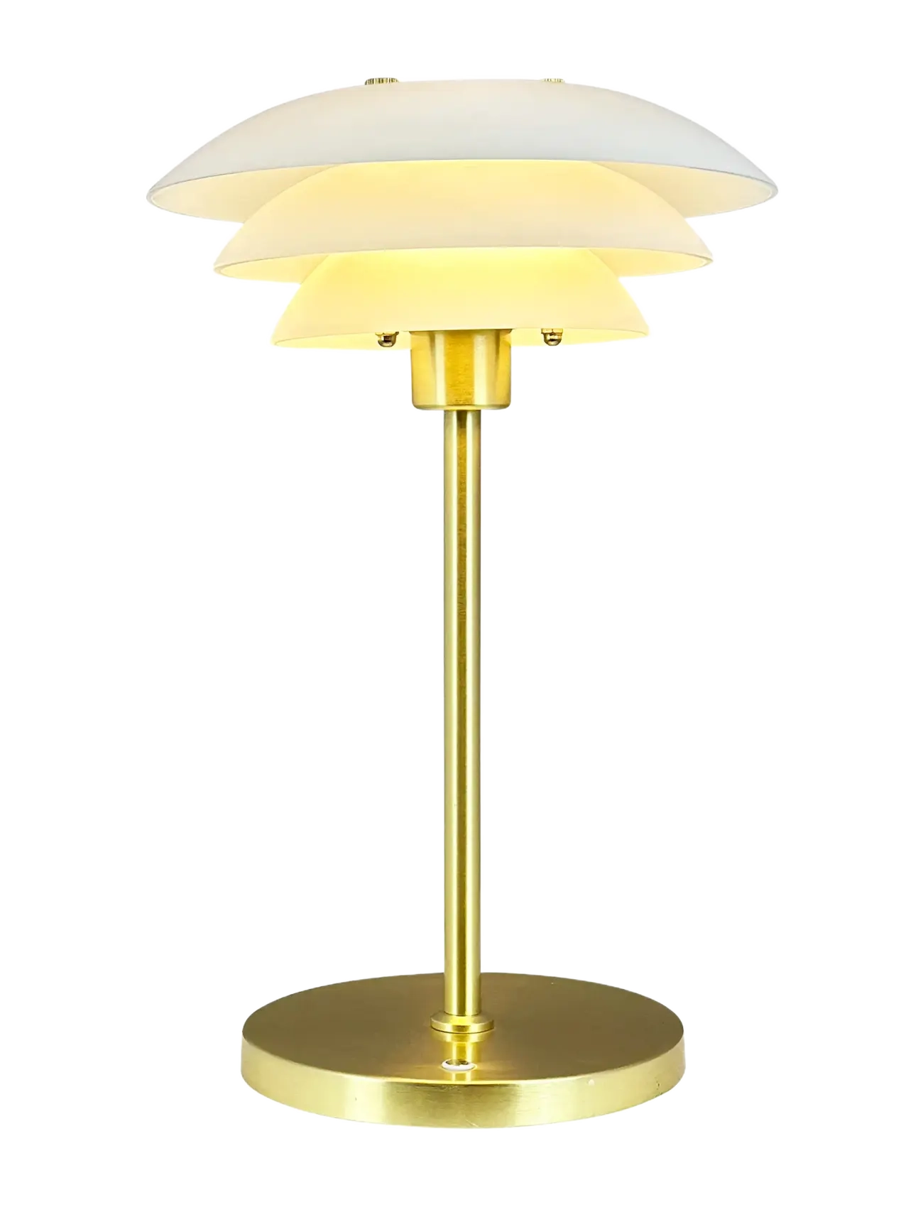 Dyberg Larsen - DL20 LED Opal Brass Table lamp rechargeable - opal/ brass - 2