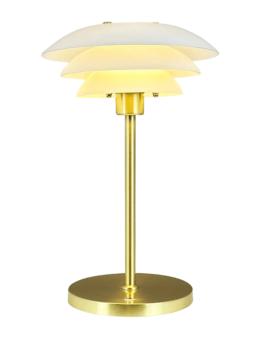 Dyberg Larsen - DL20 LED Opal Brass Table lamp rechargeable - kaasaskantavad lambid - opal/ brass - 2