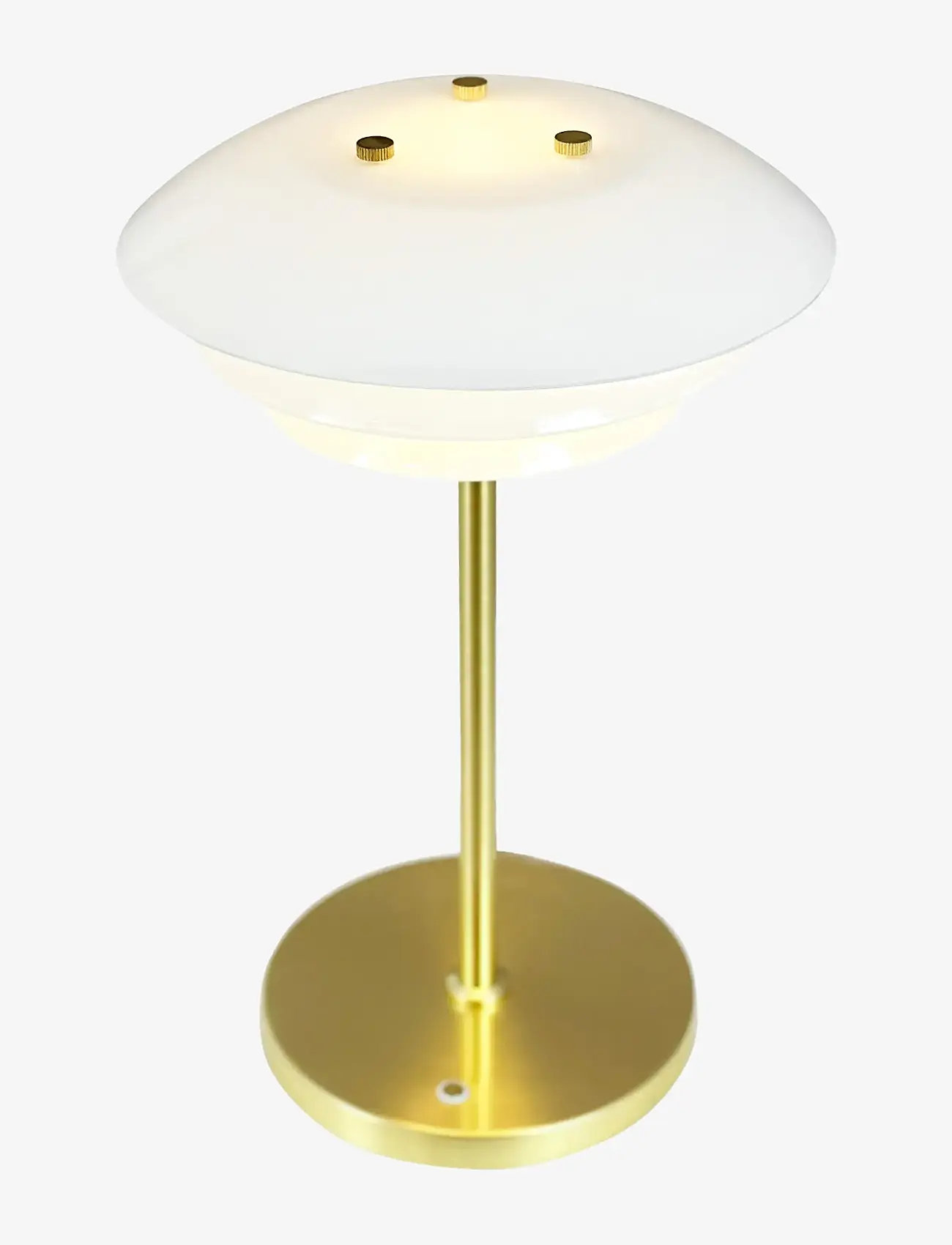 Dyberg Larsen - DL20 LED Opal Brass Table lamp rechargeable - laualambid - opal/ brass - 2