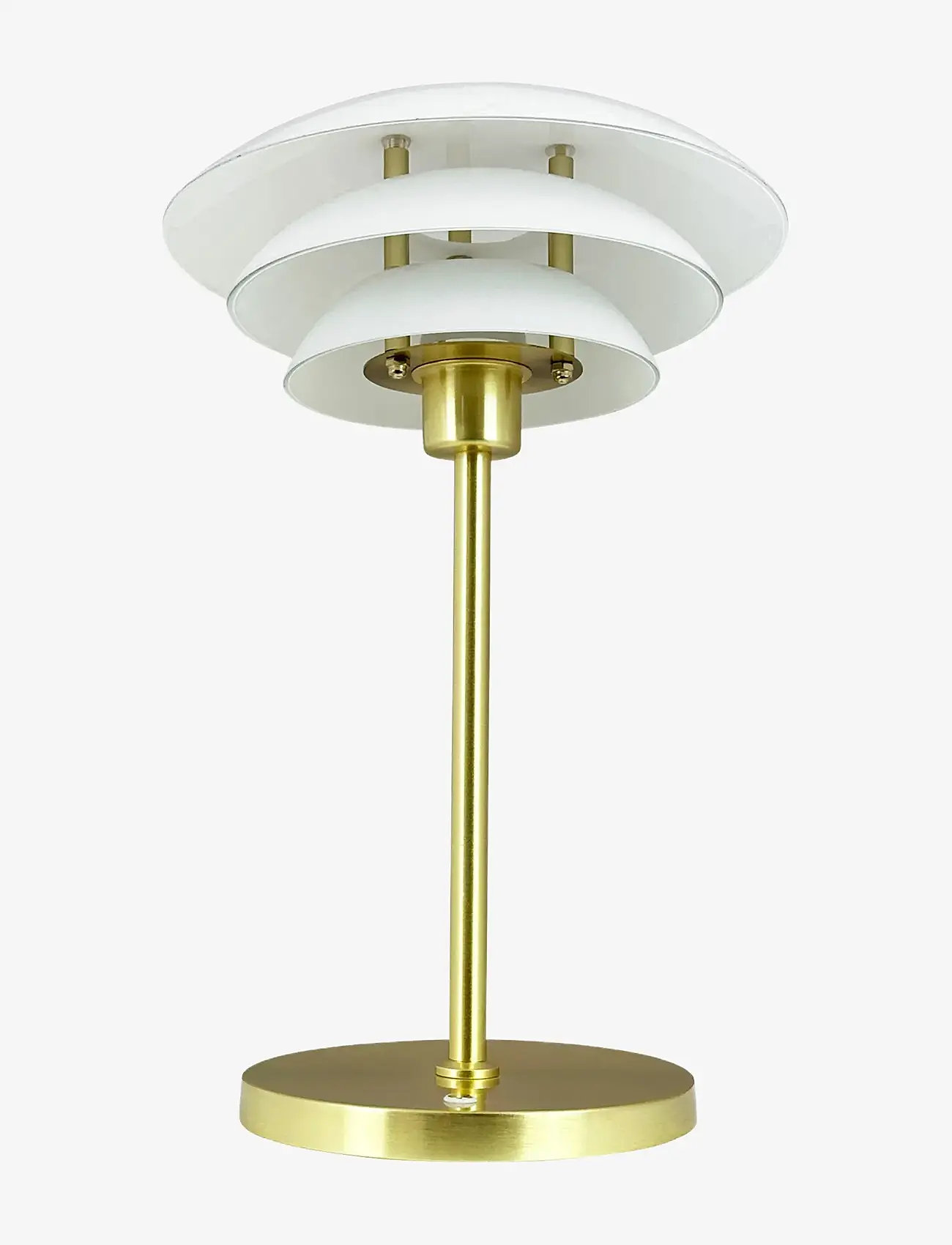 Dyberg Larsen - DL20 LED Opal Brass Table lamp rechargeable - laualambid - opal/ brass - 3