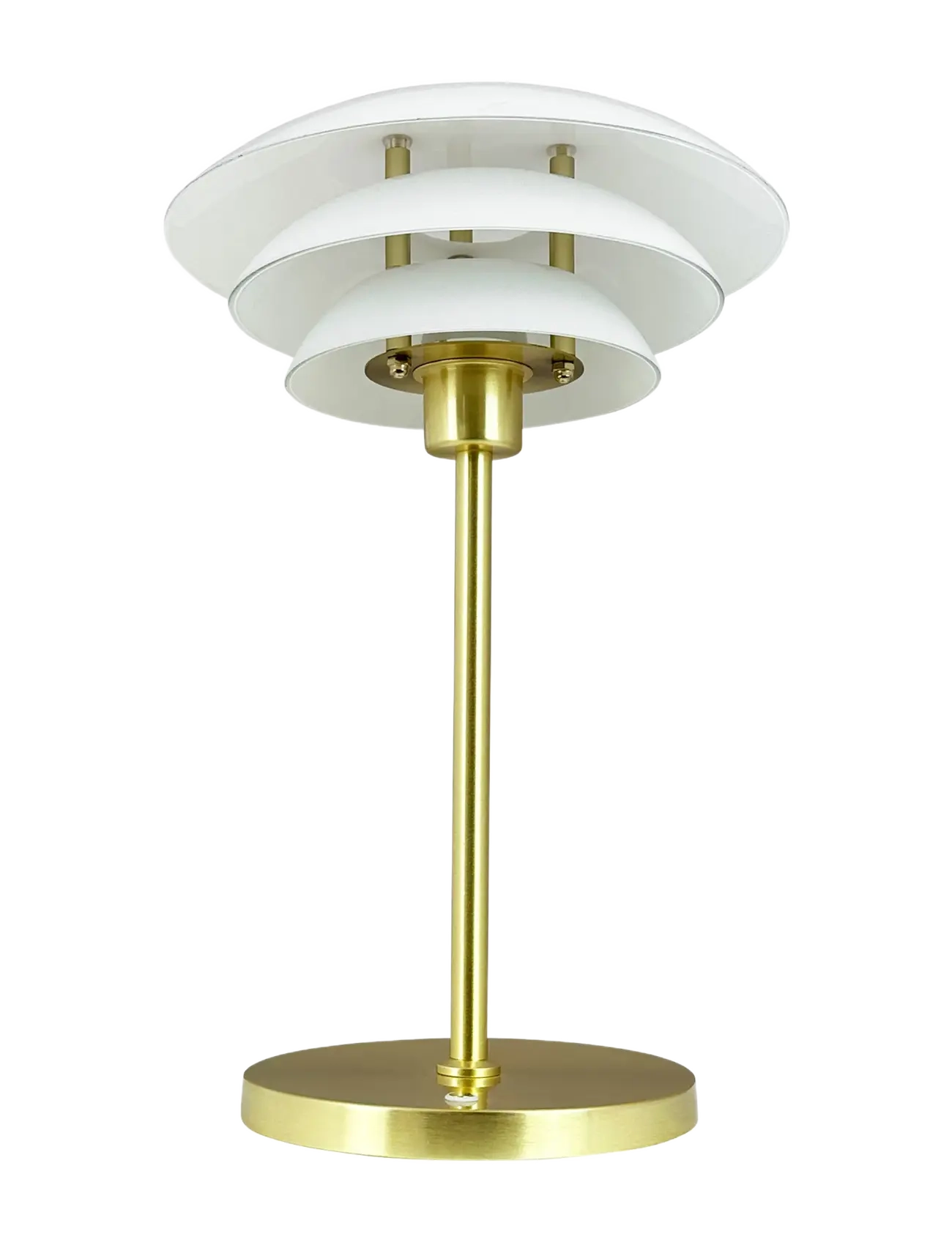 Dyberg Larsen - DL20 LED Opal Brass Table lamp rechargeable - opal/ brass - 4