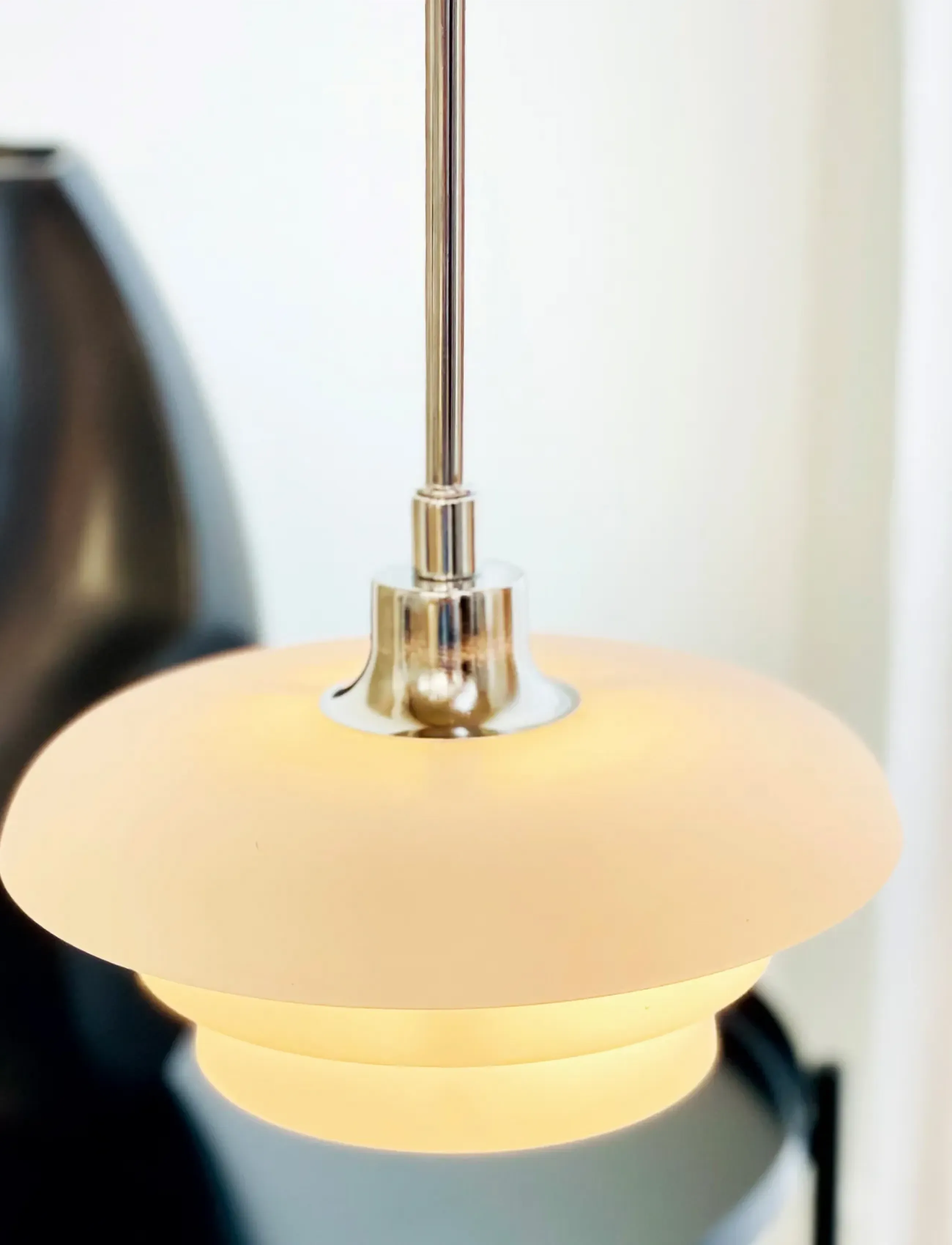Dyberg Larsen - AVA Pendel D20 Opal/ Krom - pendellampor - white - 5