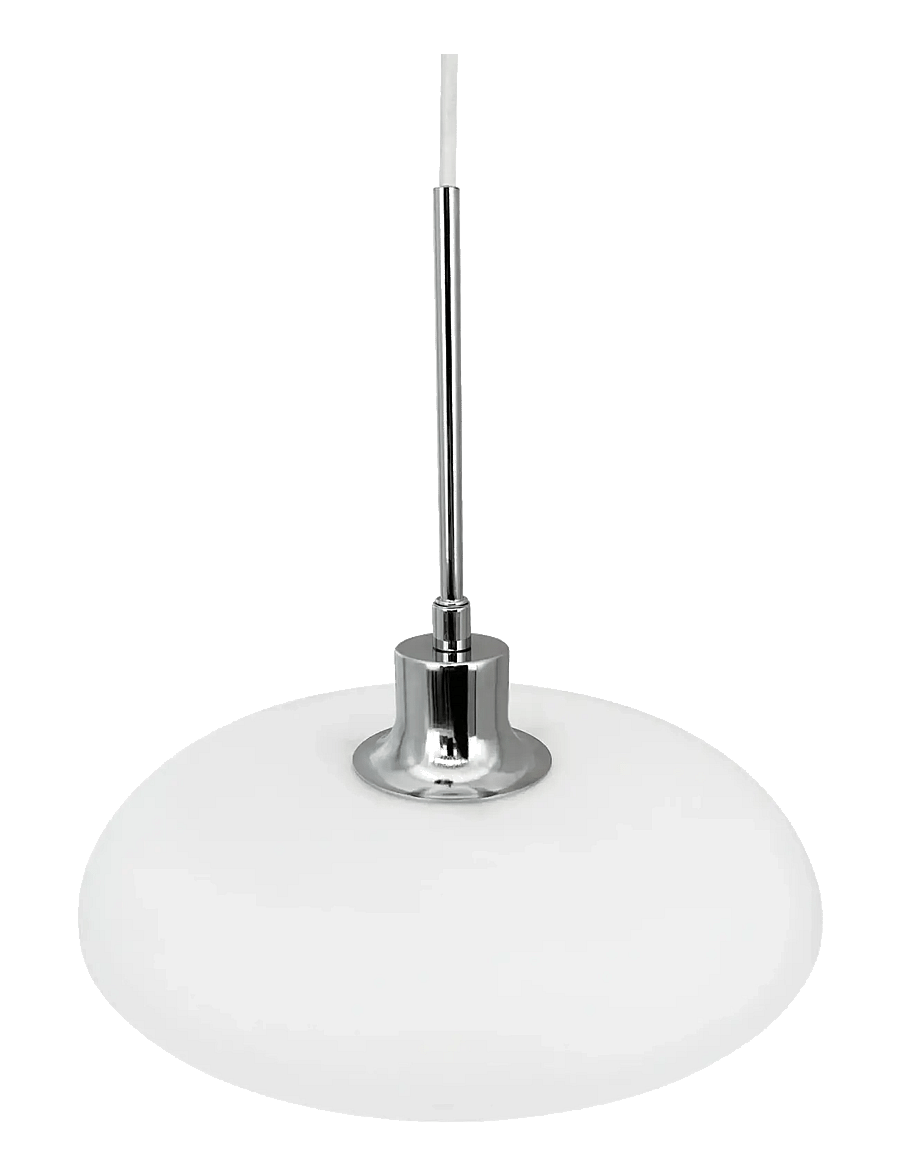 Dyberg Larsen - AVA Pendel D31 Opal/ Krom - rippvalgustid - white - 2