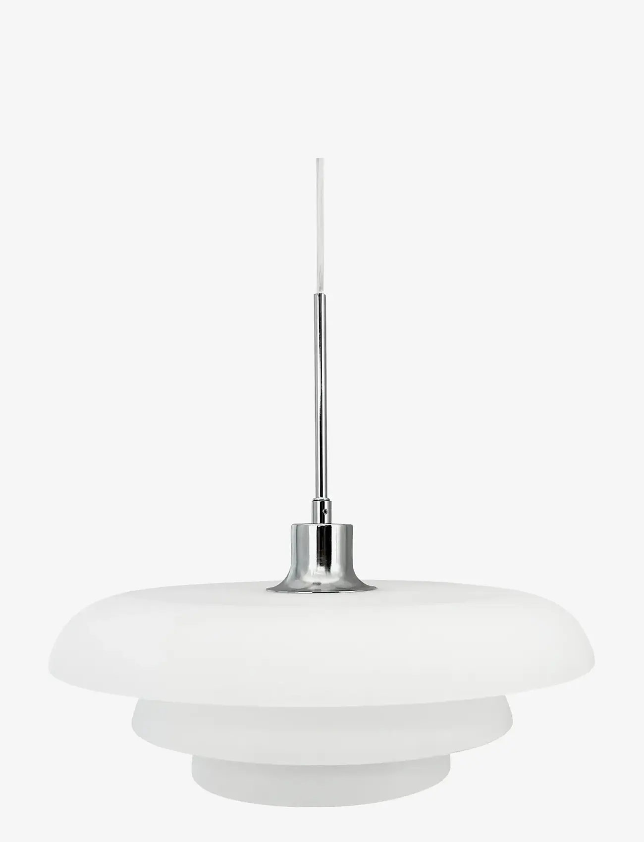Dyberg Larsen - AVA Pendel D40 Opal/ Krom - rippvalgustid - white - 2