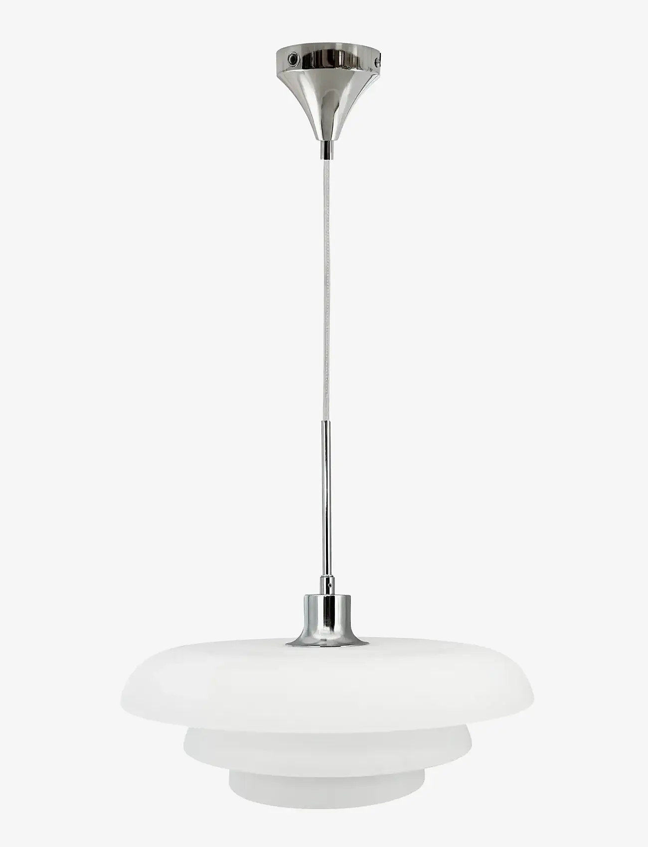 Dyberg Larsen - AVA Pendel D40 Opal/ Krom - rippvalgustid - white - 4