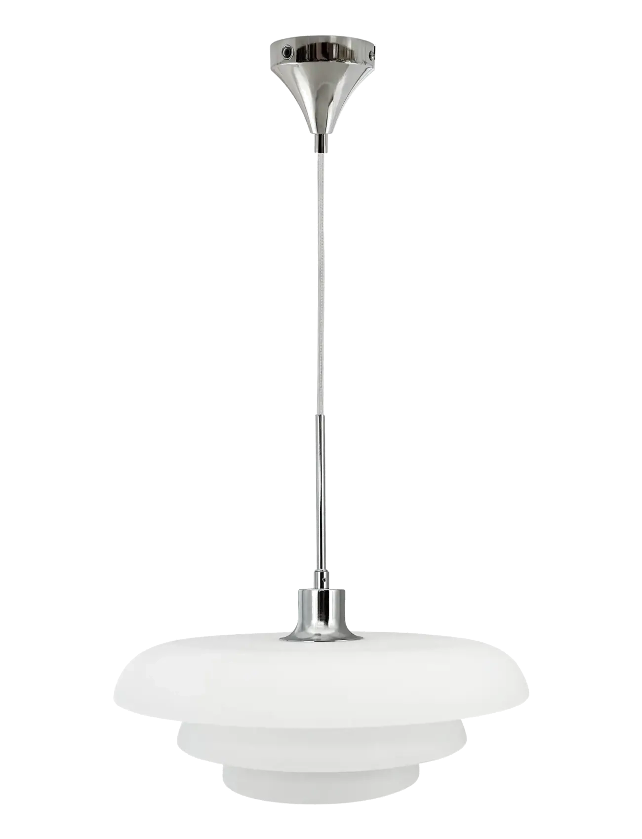 Dyberg Larsen - AVA Pendel D40 Opal/ Krom - pendellampor - white - 4