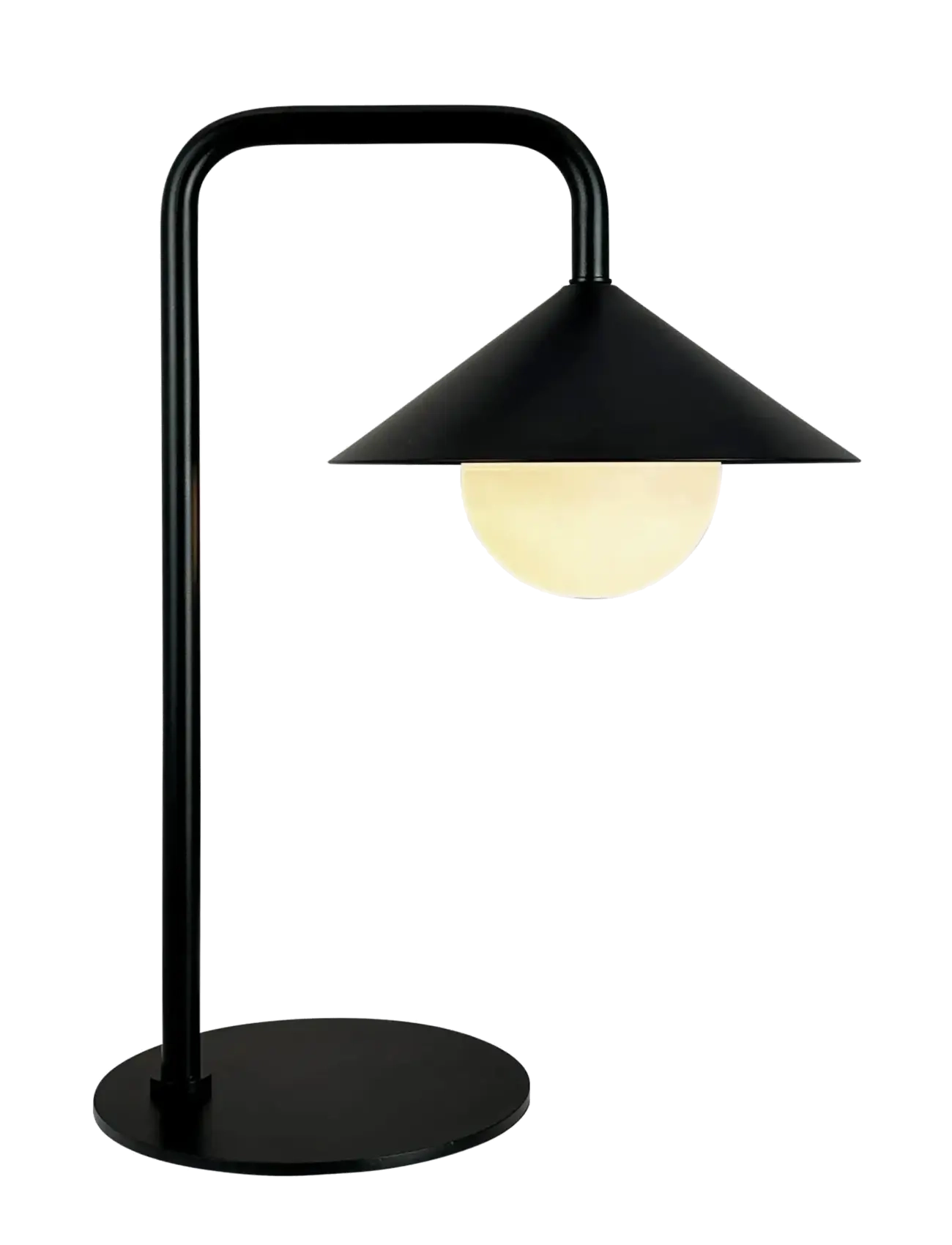 Dyberg Larsen - NOVA Outdoor bordlampe med lyskugle og fjernbetjening - lampes de bureau et de table - black - 2