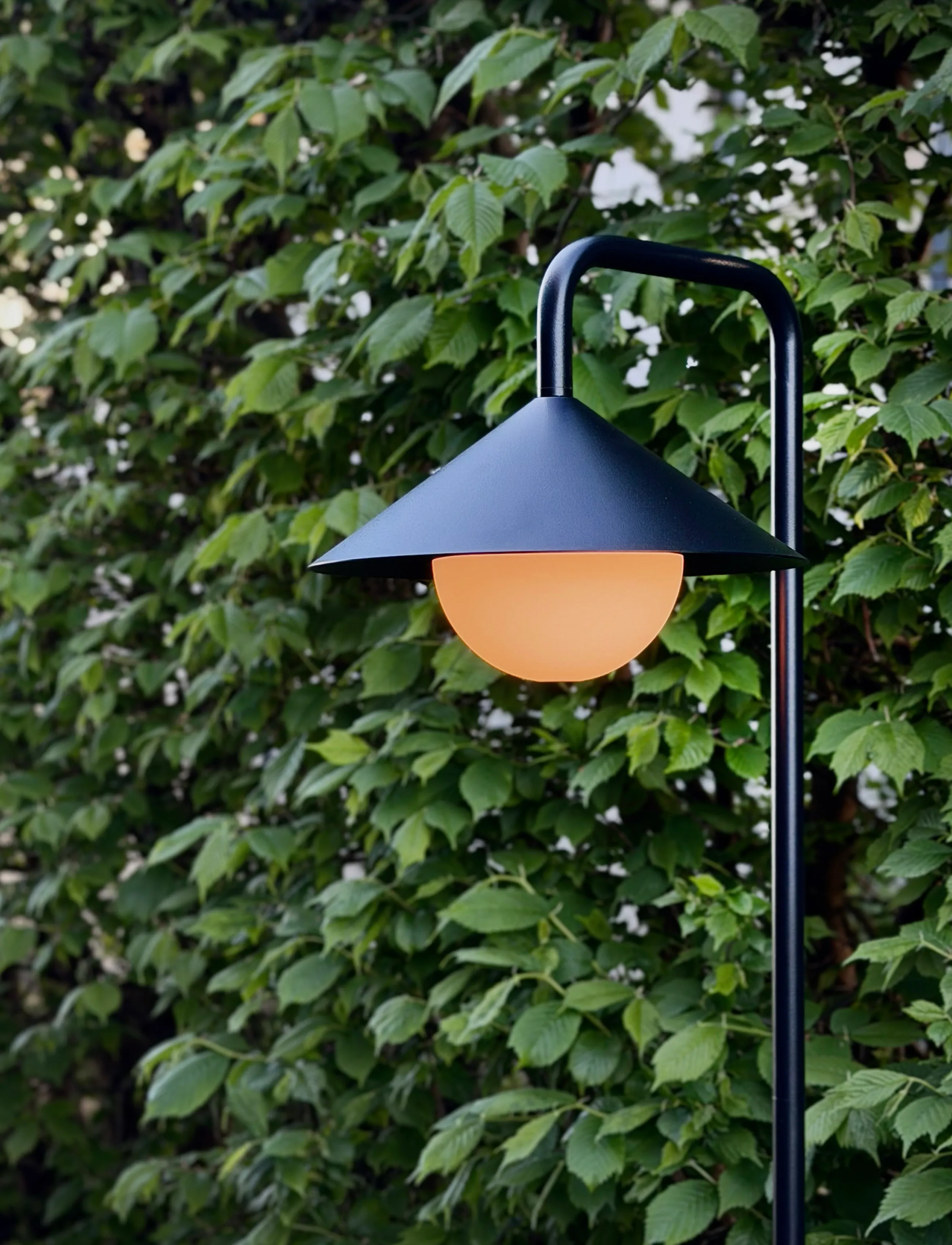 Dyberg Larsen - NOVA Outdoor have spyd med lyskugle og fjernbetjening - gartenleuchten - black - 3
