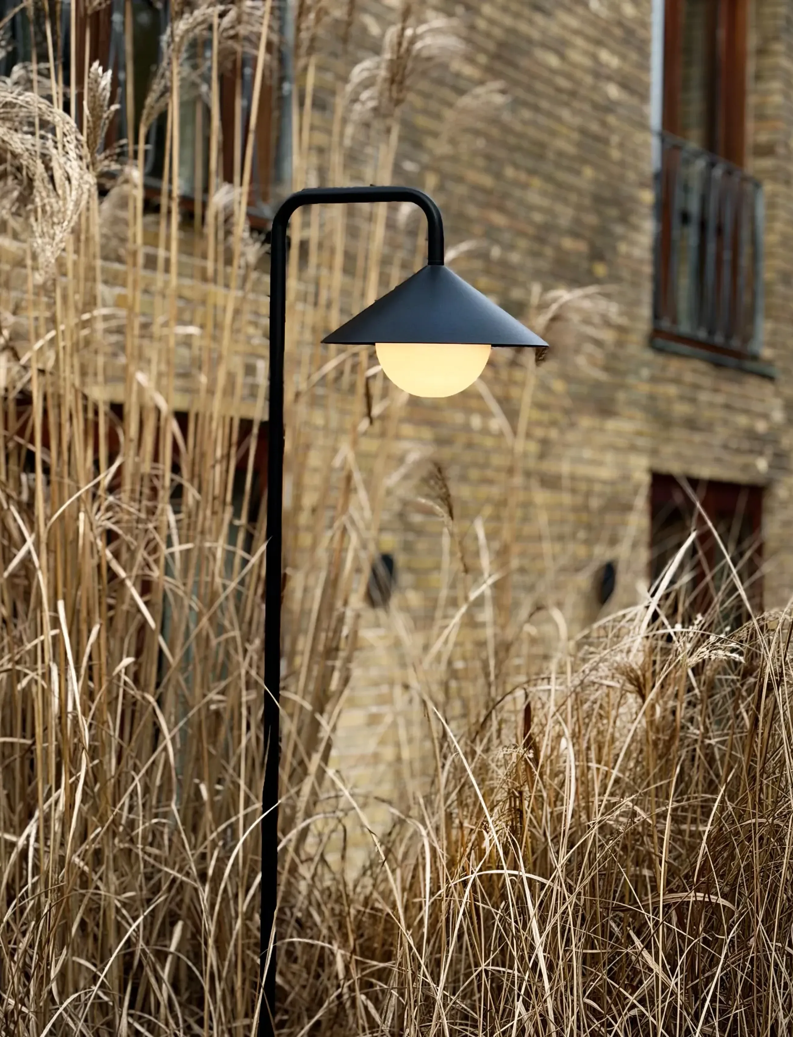 Dyberg Larsen - NOVA Outdoor have spyd med lyskugle og fjernbetjening - Éclairage extérieur - black - 3