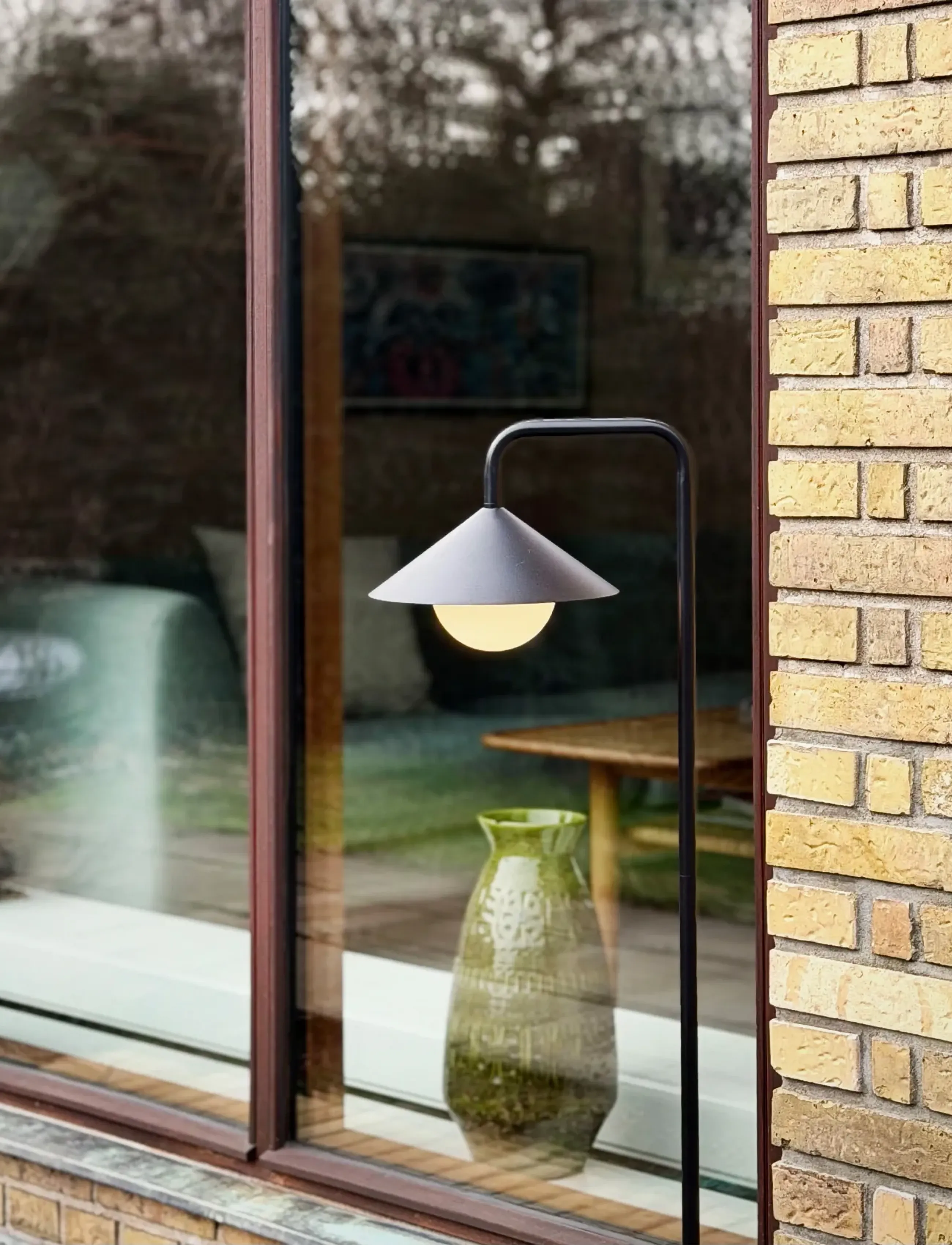 Dyberg Larsen - NOVA Outdoor have spyd med lyskugle og fjernbetjening - Éclairage extérieur - black - 4