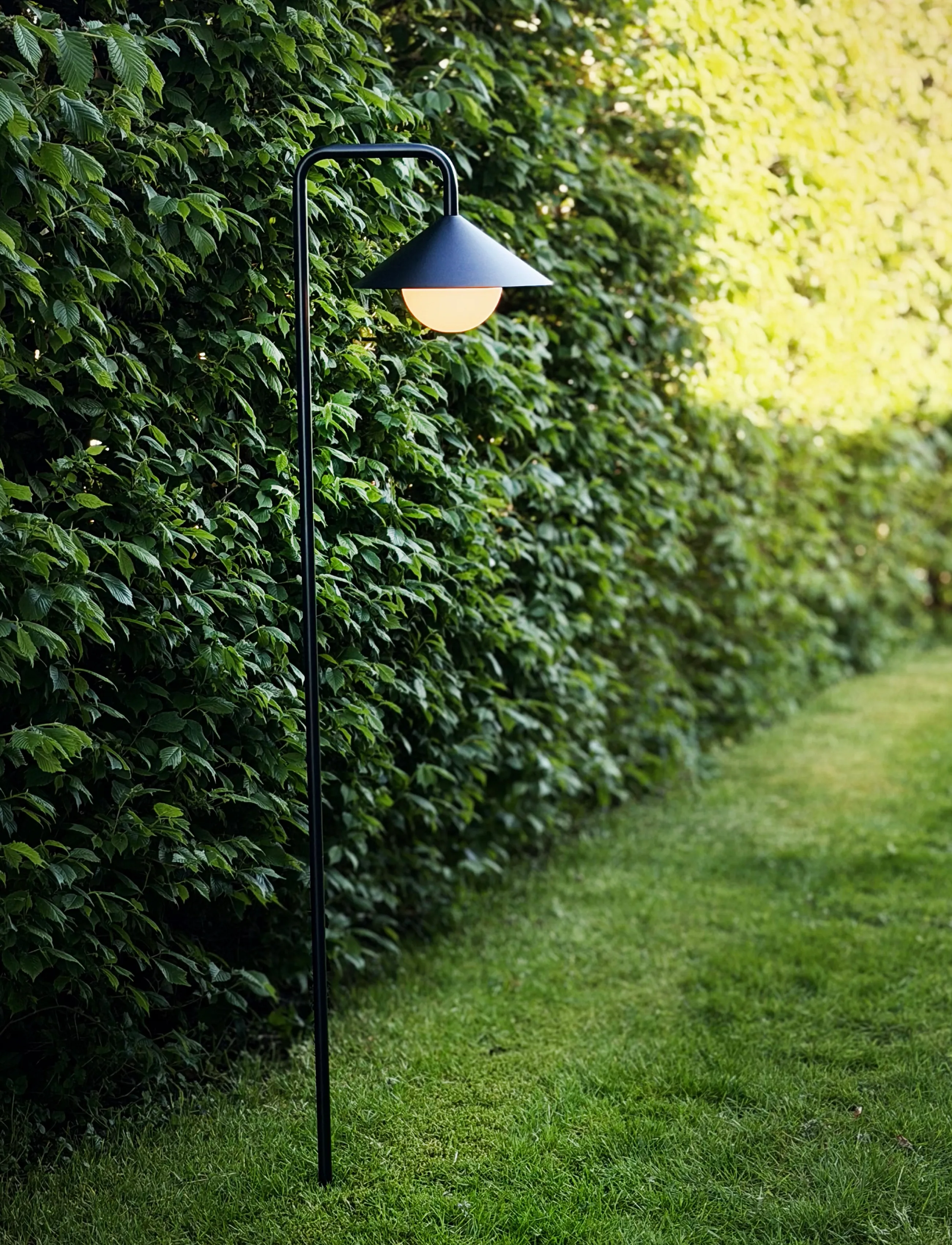 Dyberg Larsen - NOVA Outdoor have spyd med lyskugle og fjernbetjening - gartenleuchten - black - 4