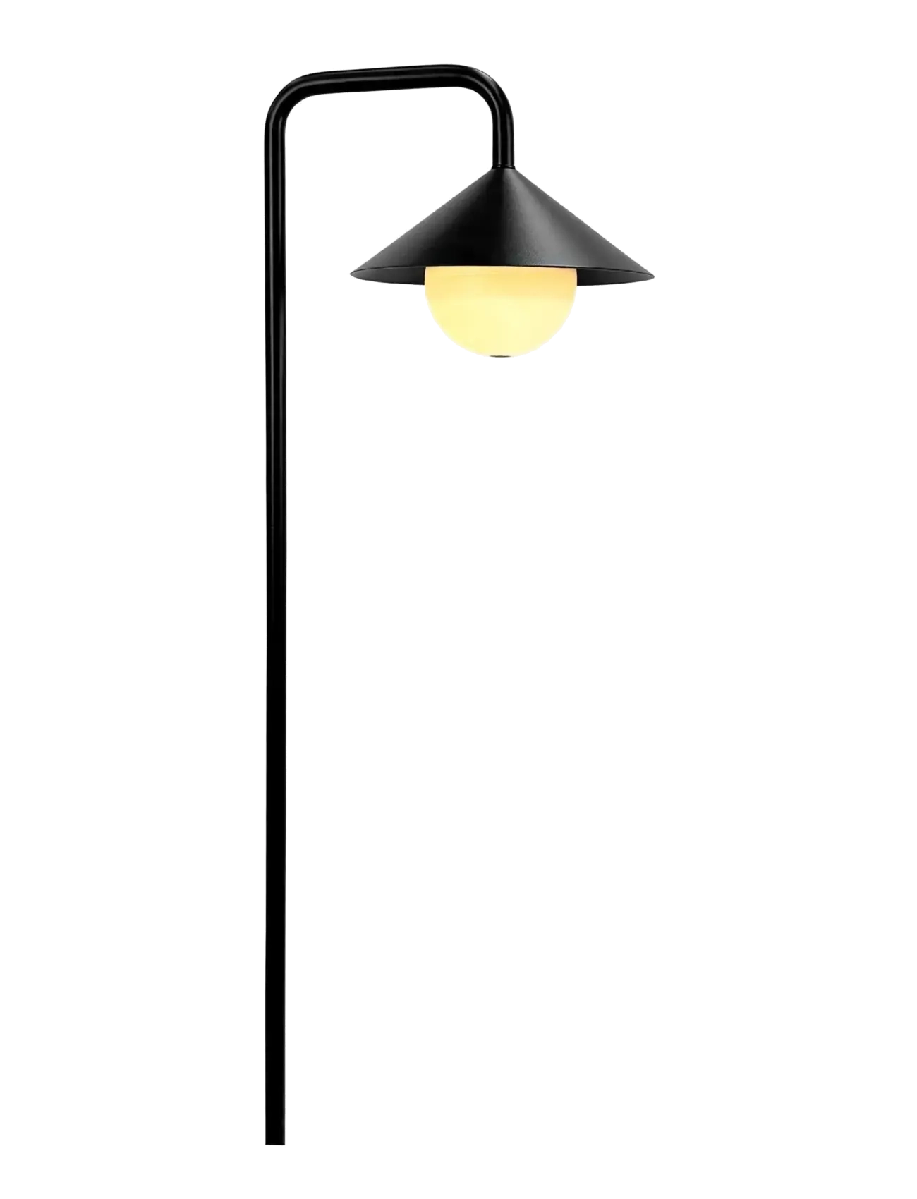 Dyberg Larsen - NOVA Outdoor have spyd med lyskugle og fjernbetjening - Éclairage extérieur - black - 2