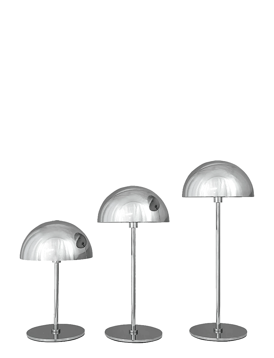 Dyberg Larsen - ALONG LED Minibordlampe Krom 3 stk. 10,15,20cm - schreibtisch- & tischlampen - chrome - 0