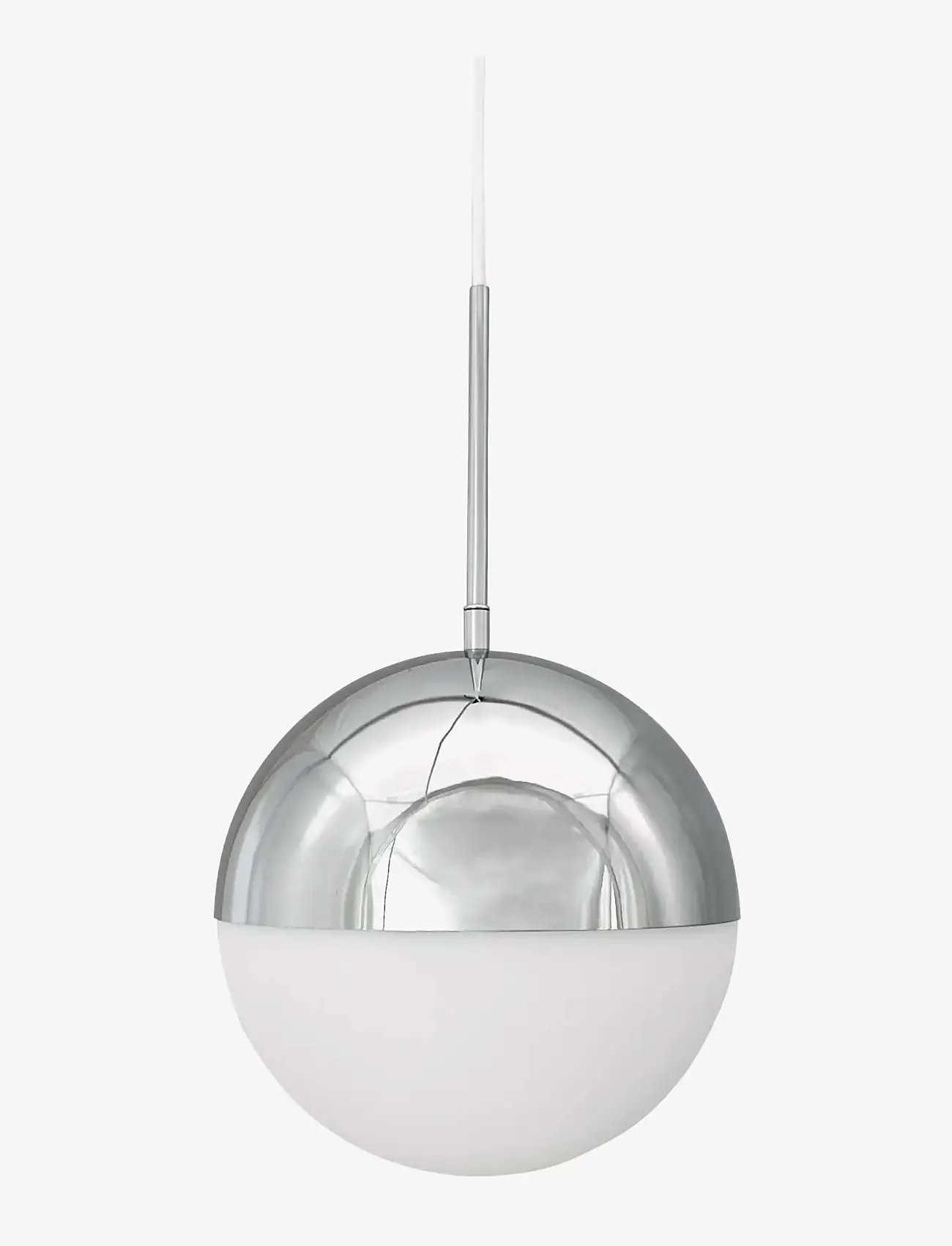 Dyberg Larsen - Nova D25 opal/ krom pendel - rippvalgustid - opal/ chrome - 1