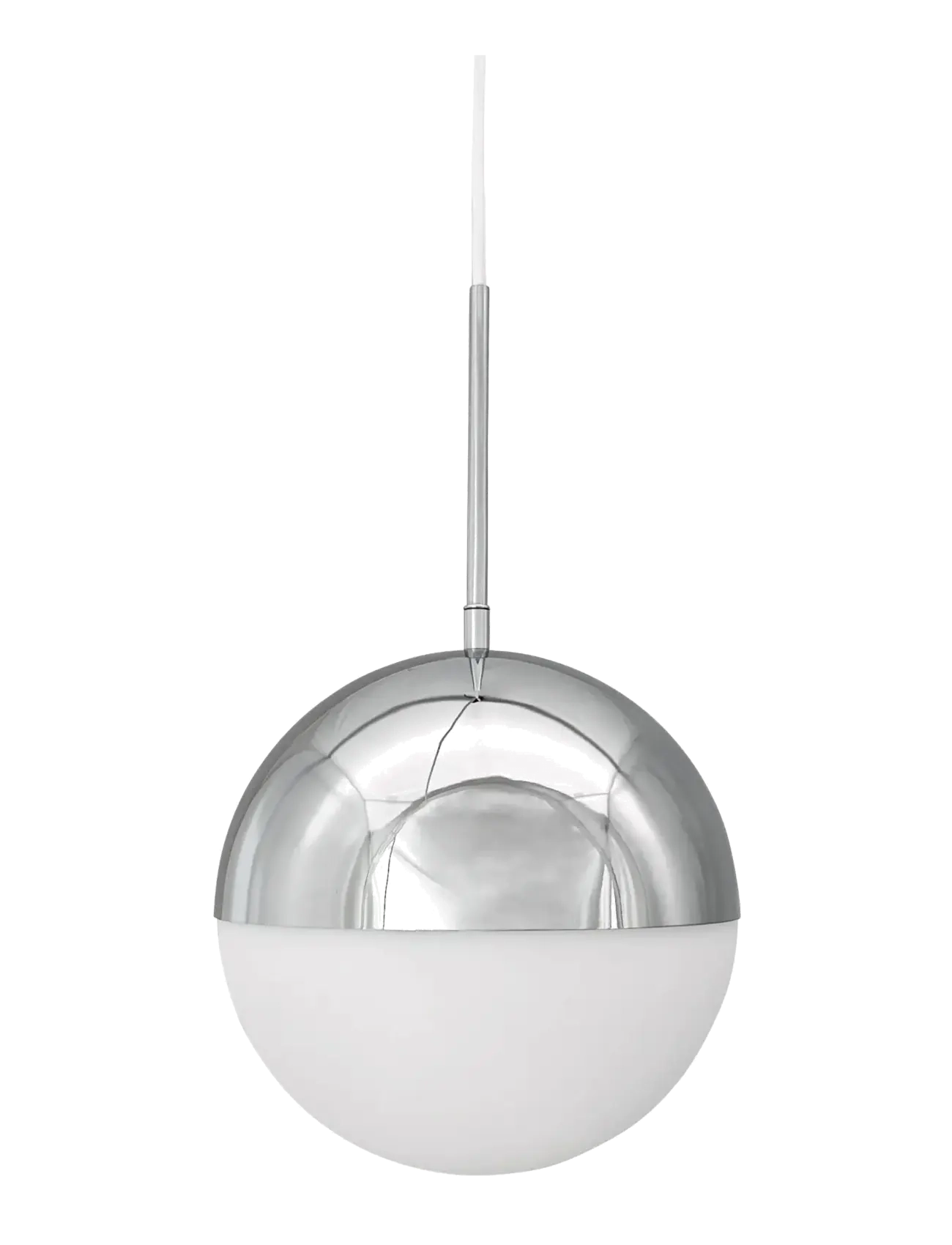 Dyberg Larsen Nova D25 opal/ krom pendel - Belysning - OPAL/ CHROME / silver