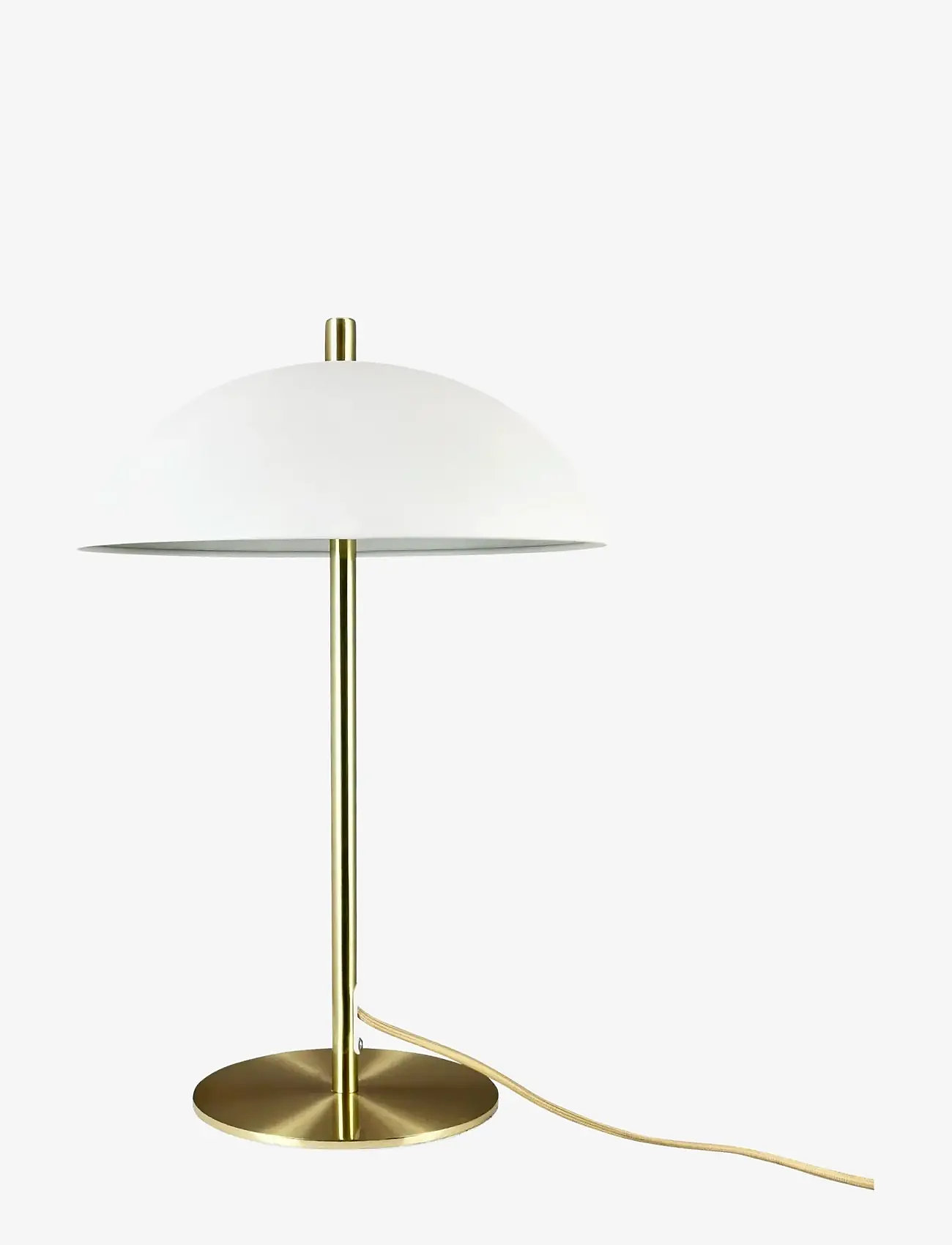 Dyberg Larsen - Globus Bordlampe Beige/ messing - laualambid - beige/ brass - 1