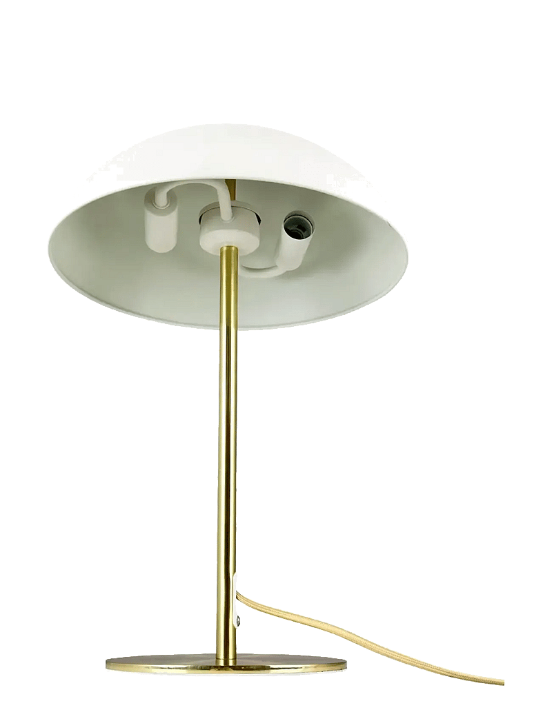 Dyberg Larsen - Globus Bordlampe Beige/ messing - laualambid - beige/ brass - 3