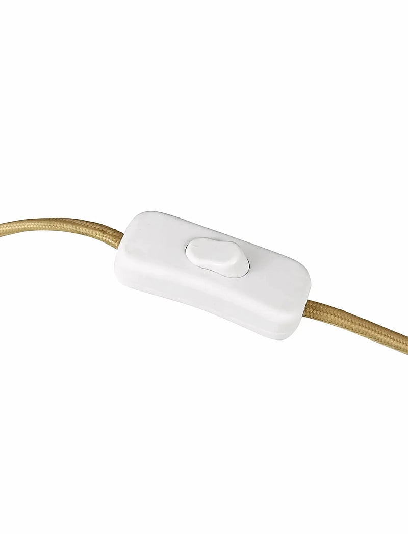 Dyberg Larsen - Globus Bordlampe Beige/ messing - laualambid - beige/ brass - 5