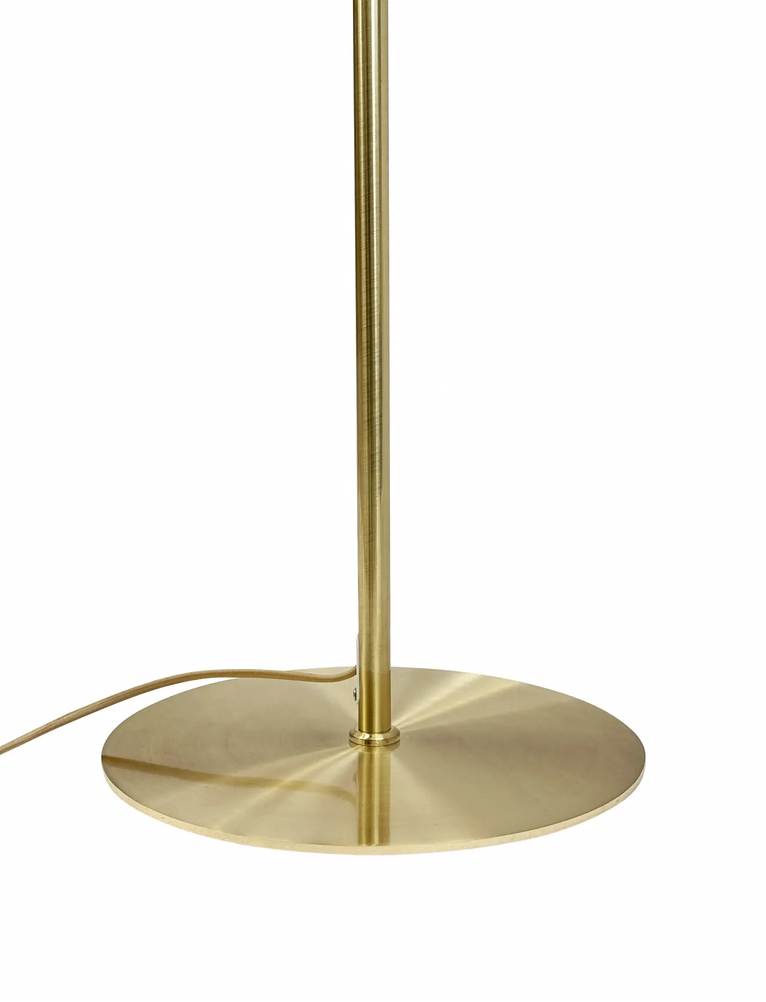 Dyberg Larsen - Globus Gulvlampe Beige/ messing - põrandalambid - beige/ brass - 4