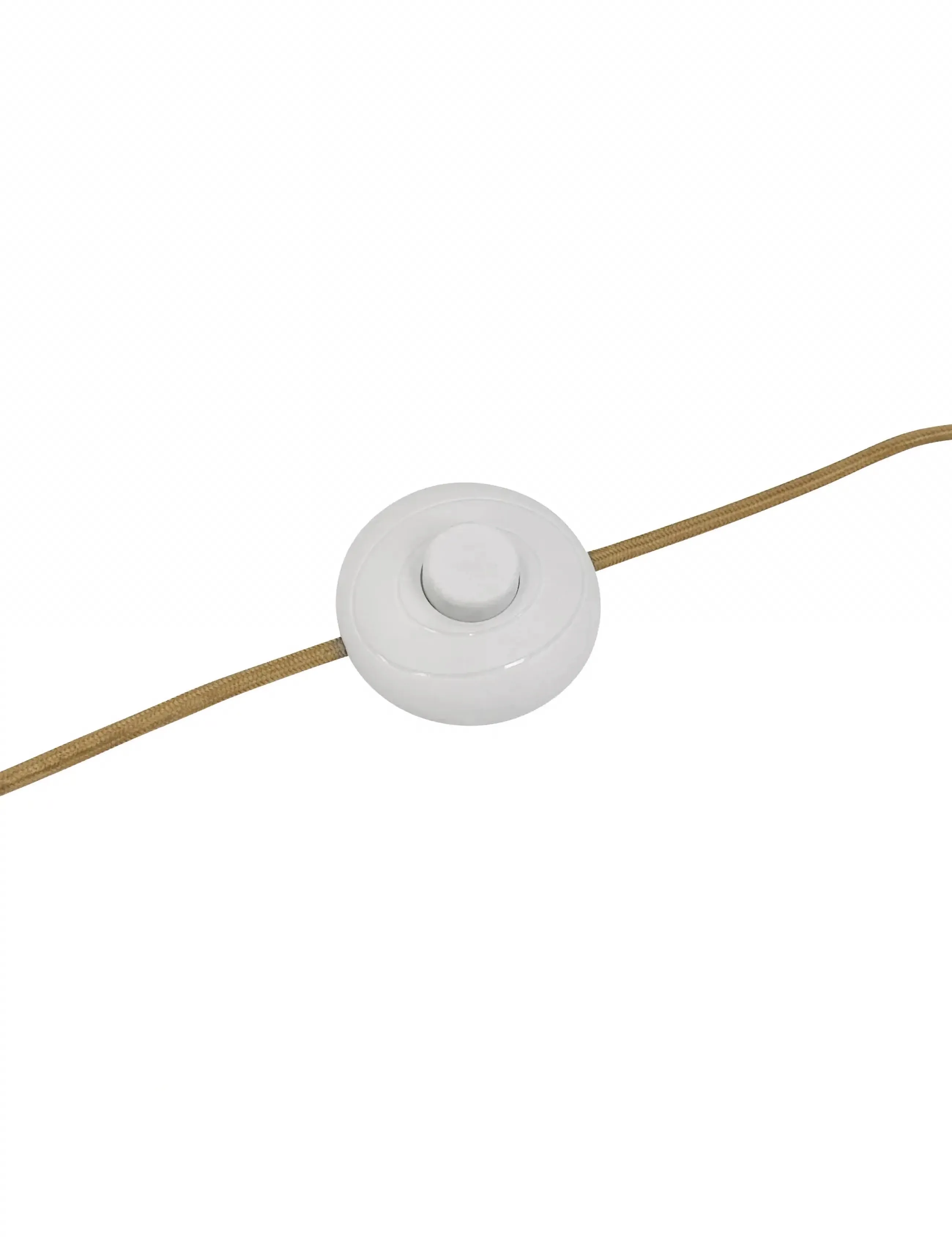 Dyberg Larsen - Globus Gulvlampe Beige/ messing - põrandalambid - beige/ brass - 5