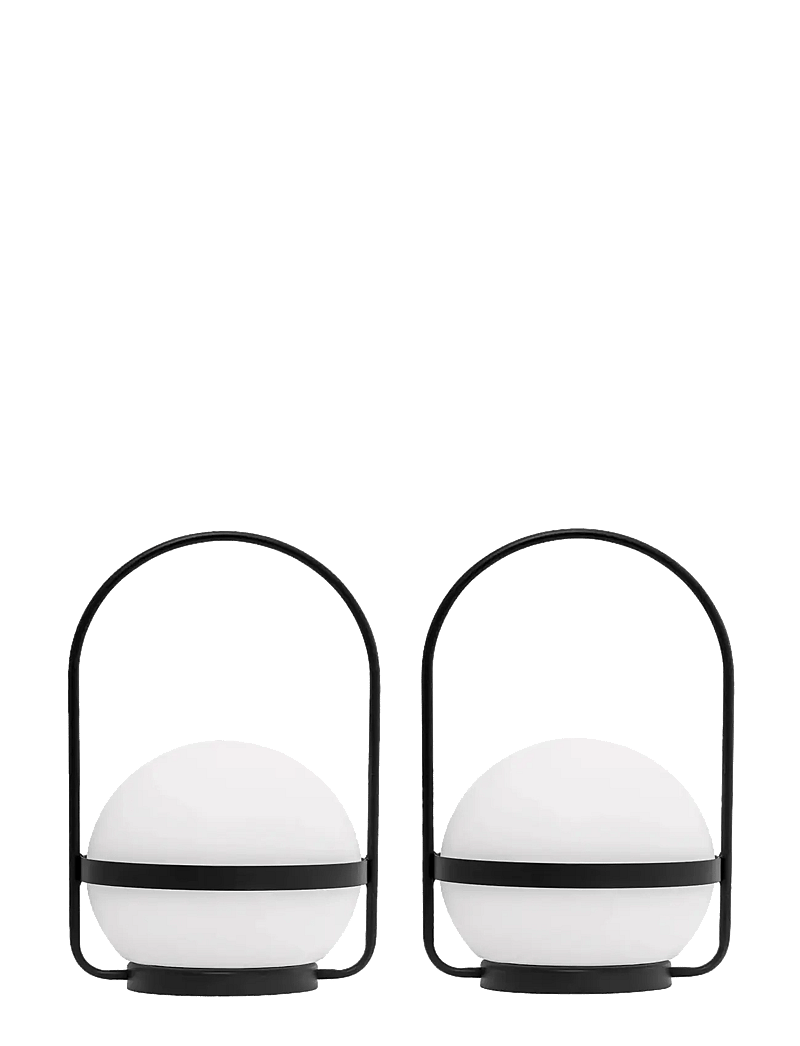 Dyberg Larsen - Summer 10 cm håndlampe out/indoor sort hank - 2 stk - stehlampen - white/ black - 0