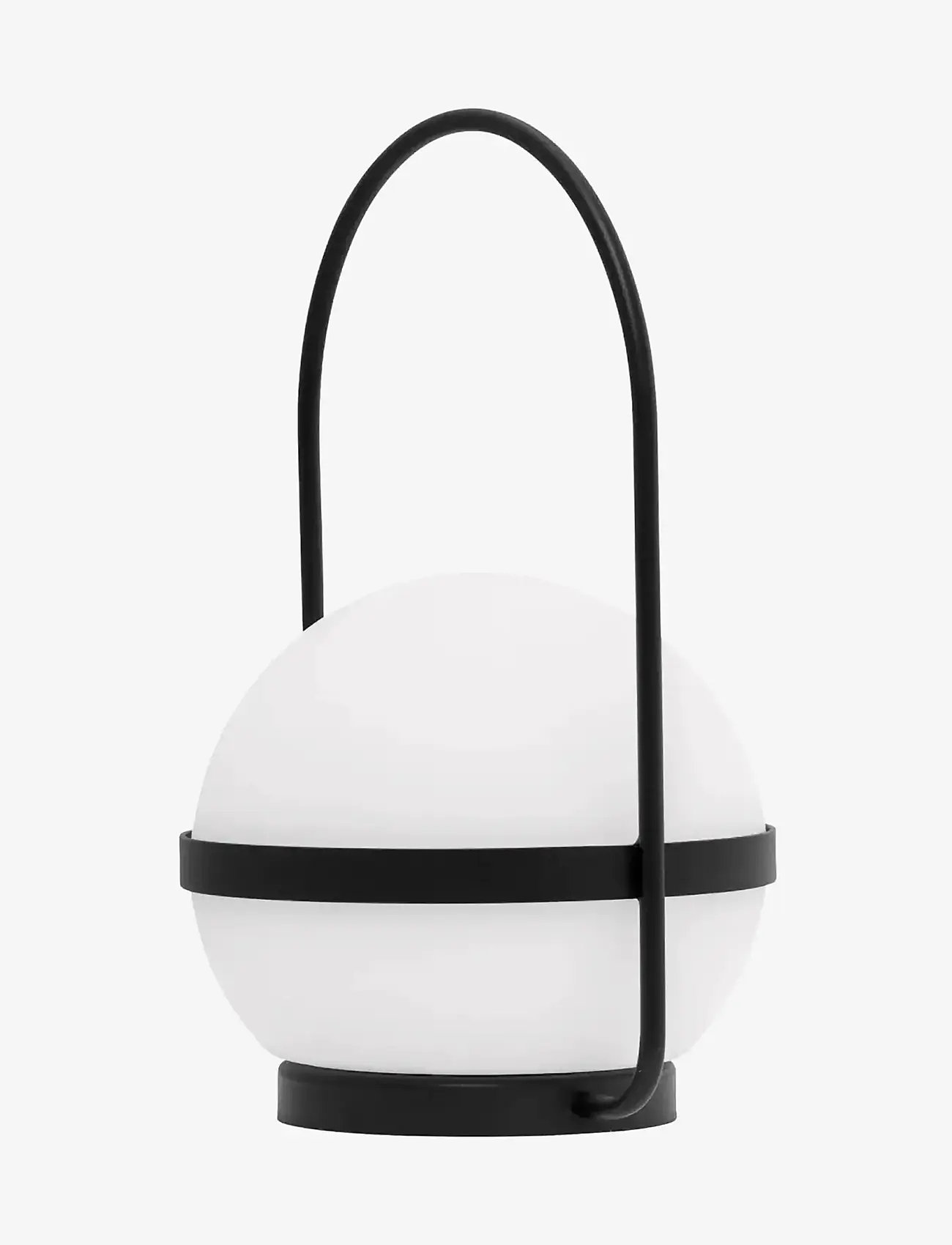 Dyberg Larsen - Summer 10 cm håndlampe out/indoor sort hank - 2 stk - floor lamps - white/ black - 2