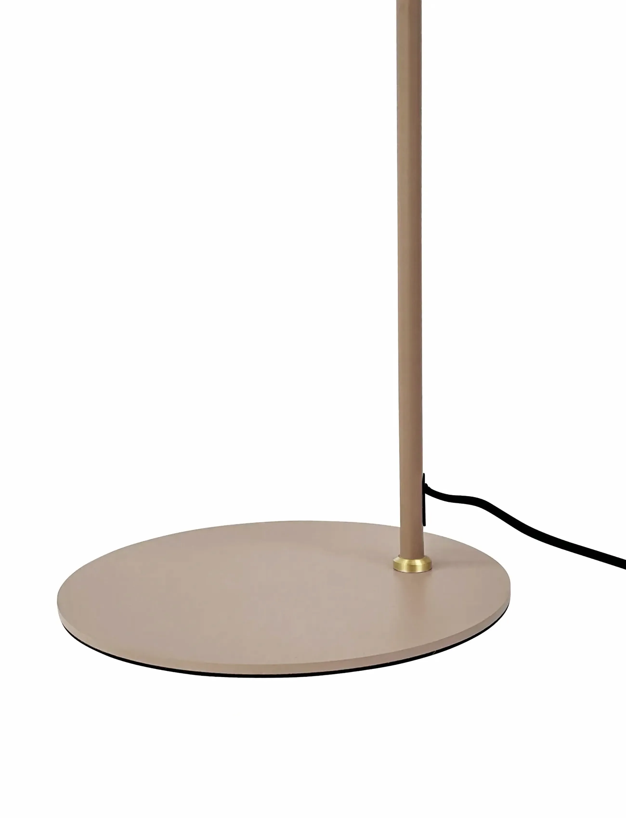 Dyberg Larsen - DL12 gulvlampe beige/messing - gulvlamper - beige/ brass - 4