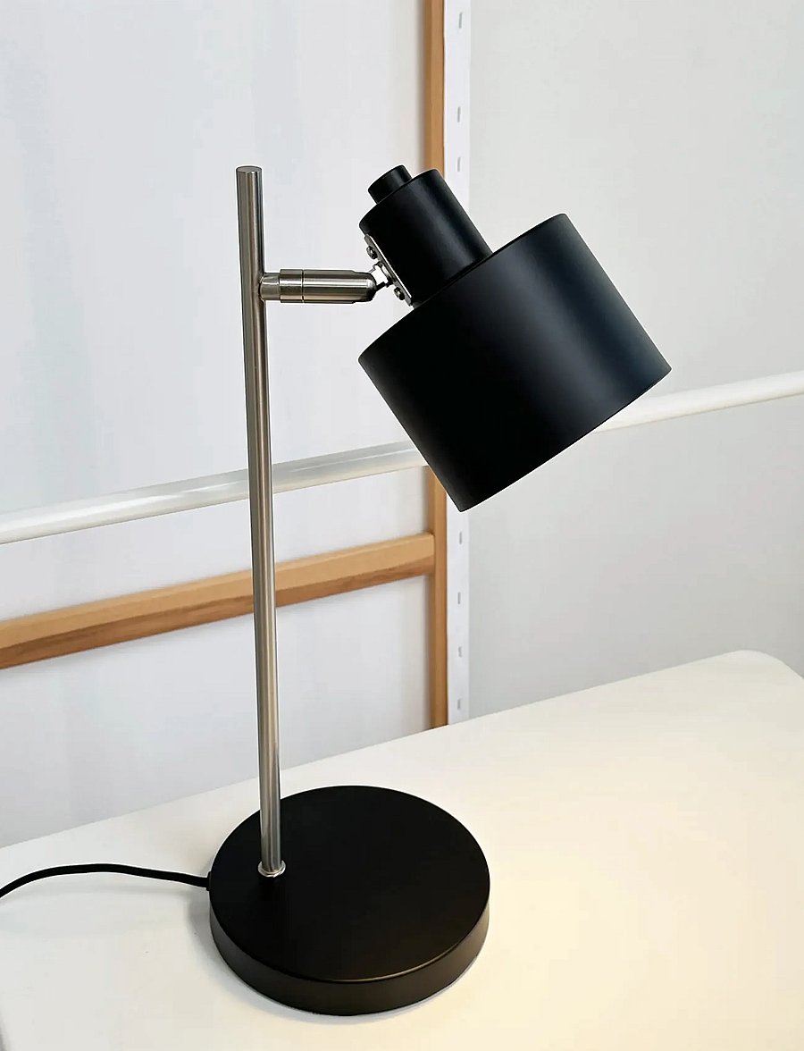 Dyberg Larsen - Ocean Sort/ Børstet stål Bordlampe - schreibtisch- & tischlampen - black/ brushed steel - 3