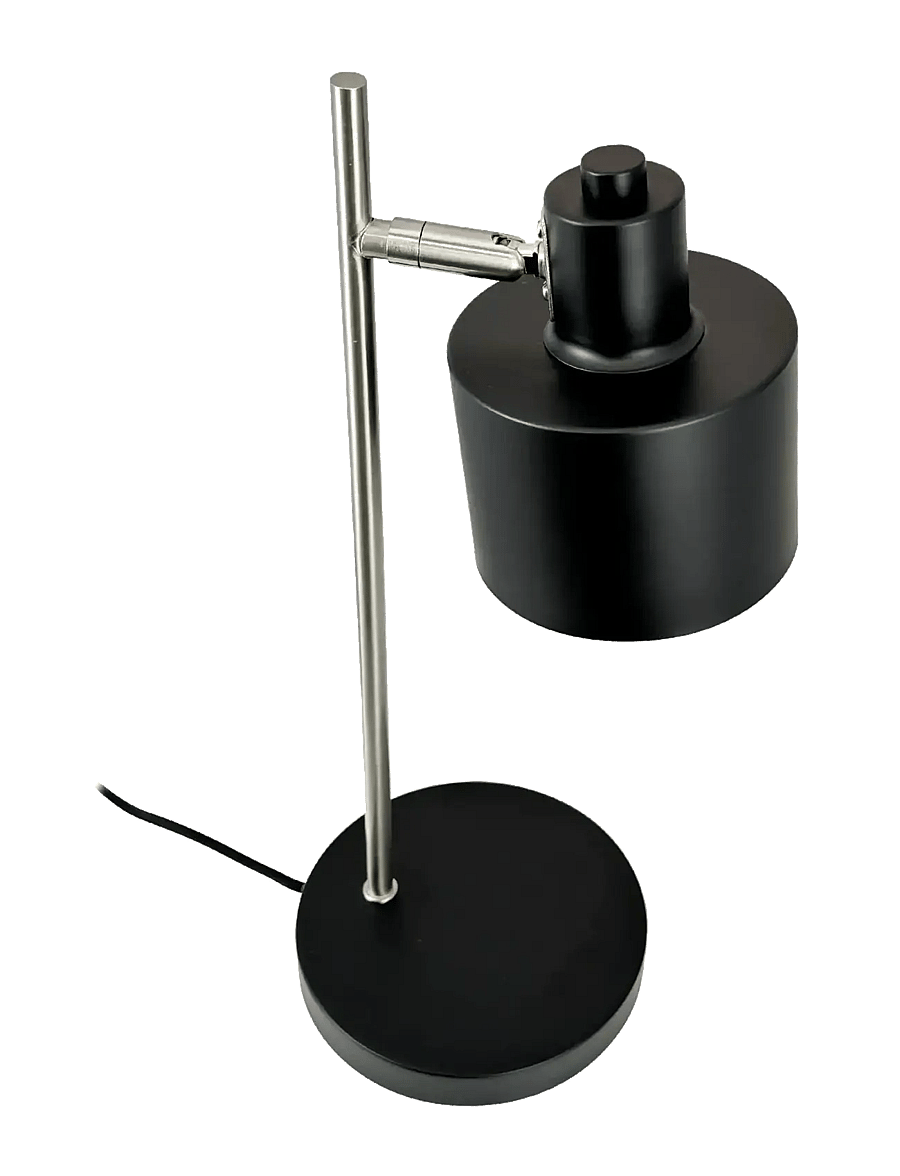 Dyberg Larsen - Ocean Sort/ Børstet stål Bordlampe - schreibtisch- & tischlampen - black/ brushed steel - 1