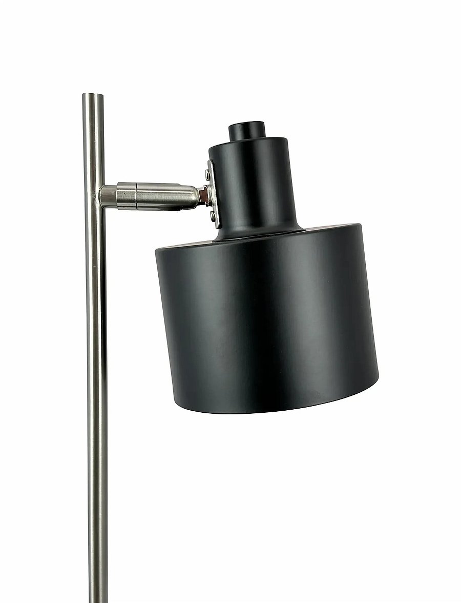 Dyberg Larsen - Ocean Sort/ Børstet stål Bordlampe - schreibtisch- & tischlampen - black/ brushed steel - 4