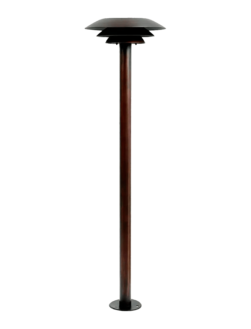 Dyberg Larsen - DL25 Bedlampe Antik børstet kobber look - gartenleuchten - brushed copper look - 0