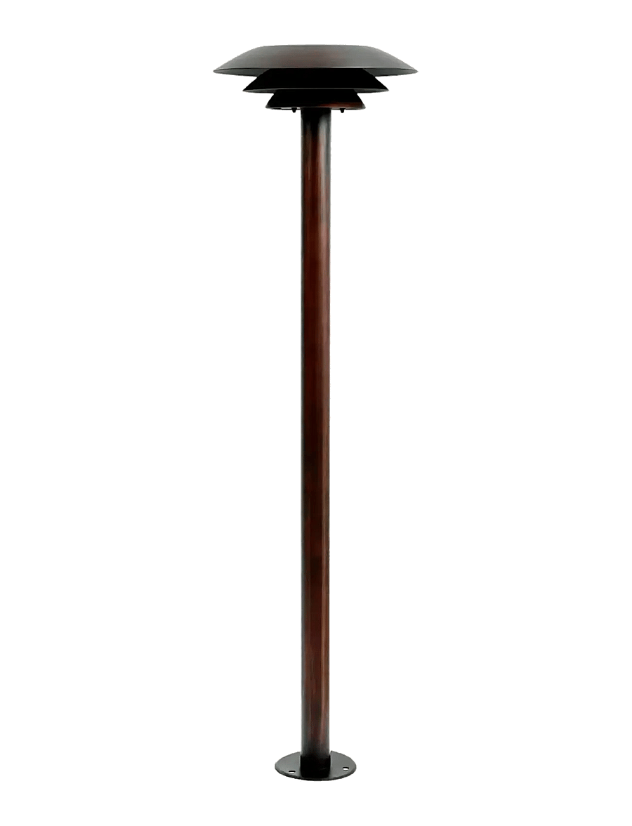Dyberg Larsen - DL25 Bedlampe Antik børstet kobber look - gartenleuchten - brushed copper look - 0